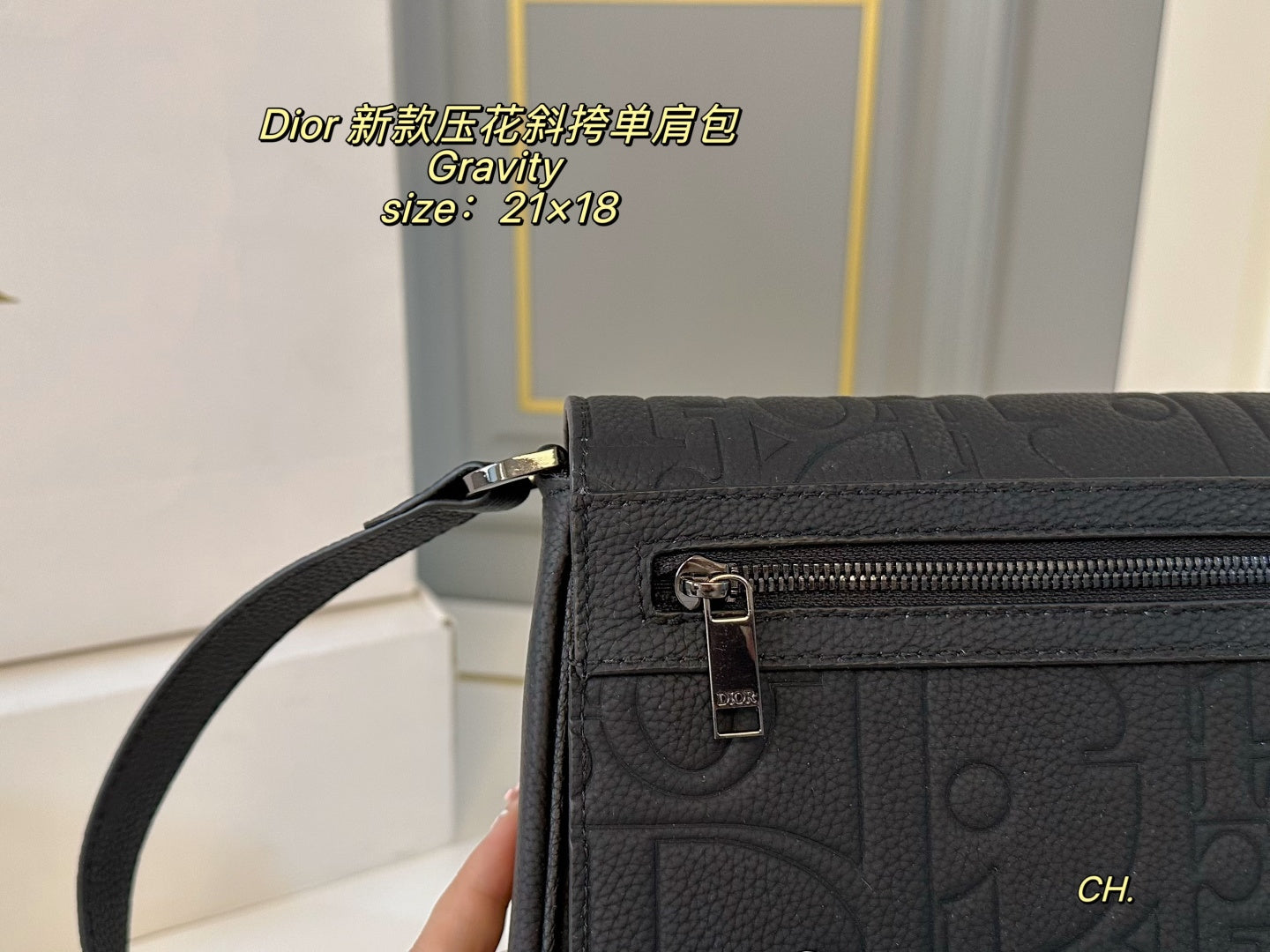 Dior Gravity Pressed flower crossbody bag