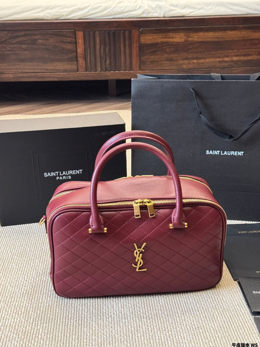 YSL Bowling Bag