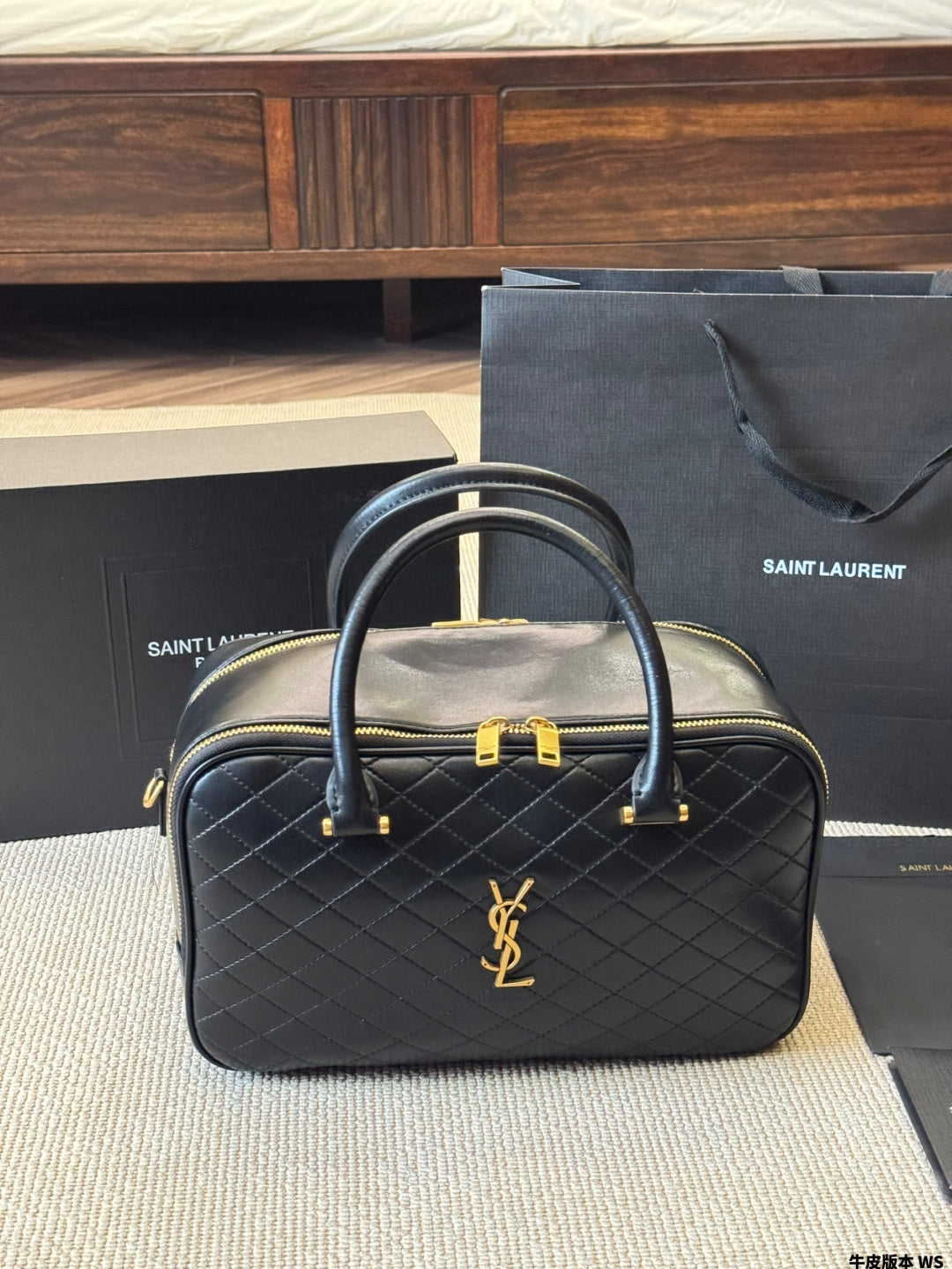 YSL Bowling Bag