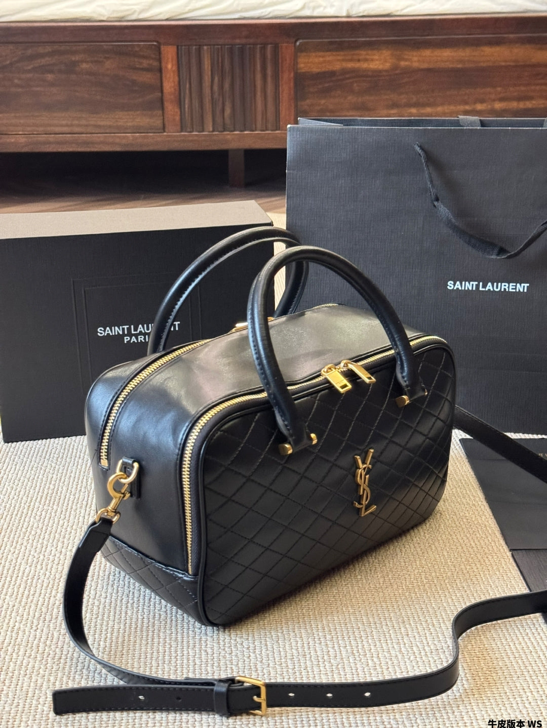 YSL Bowling Bag
