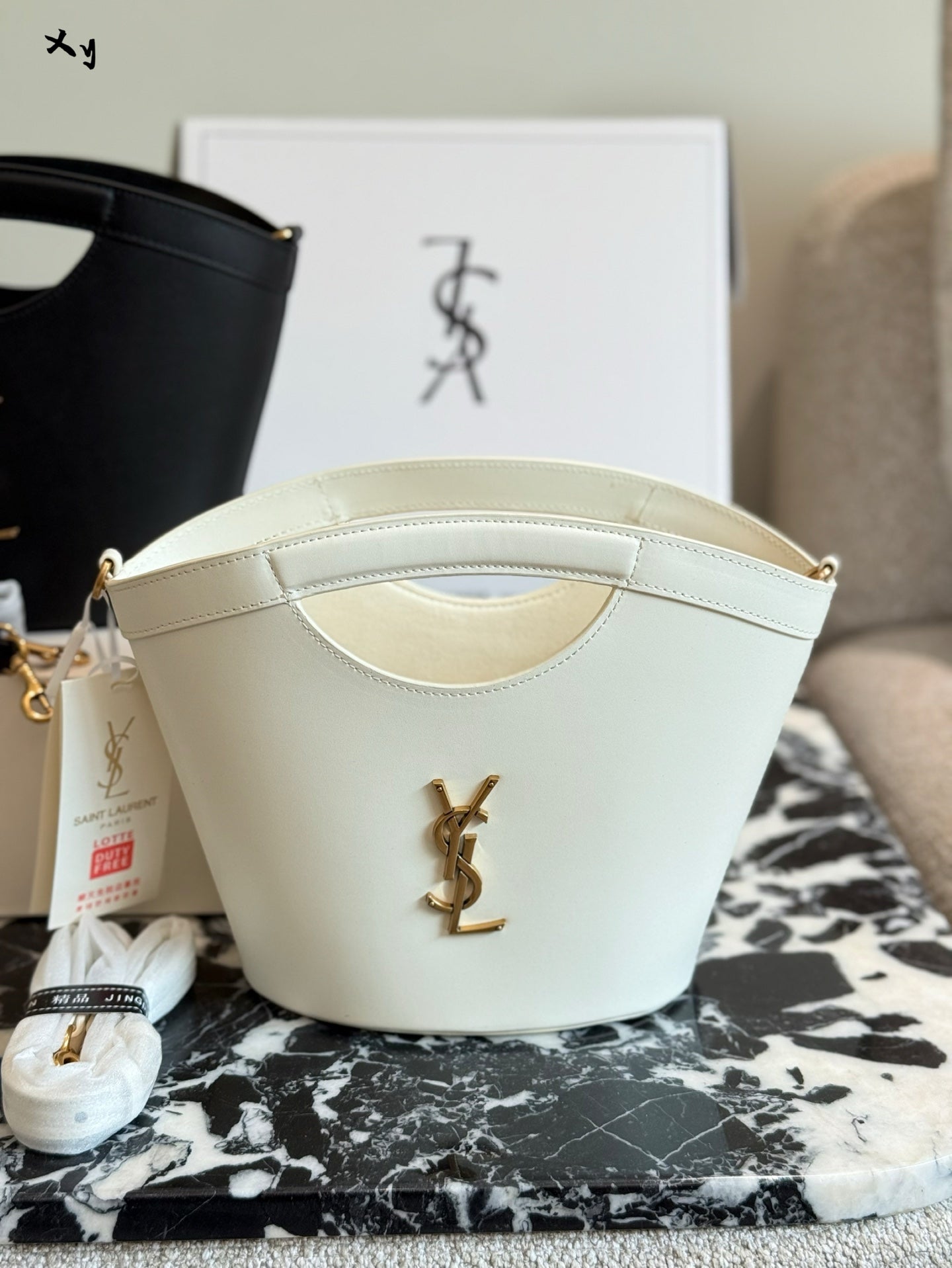 YSL Cassandre tote