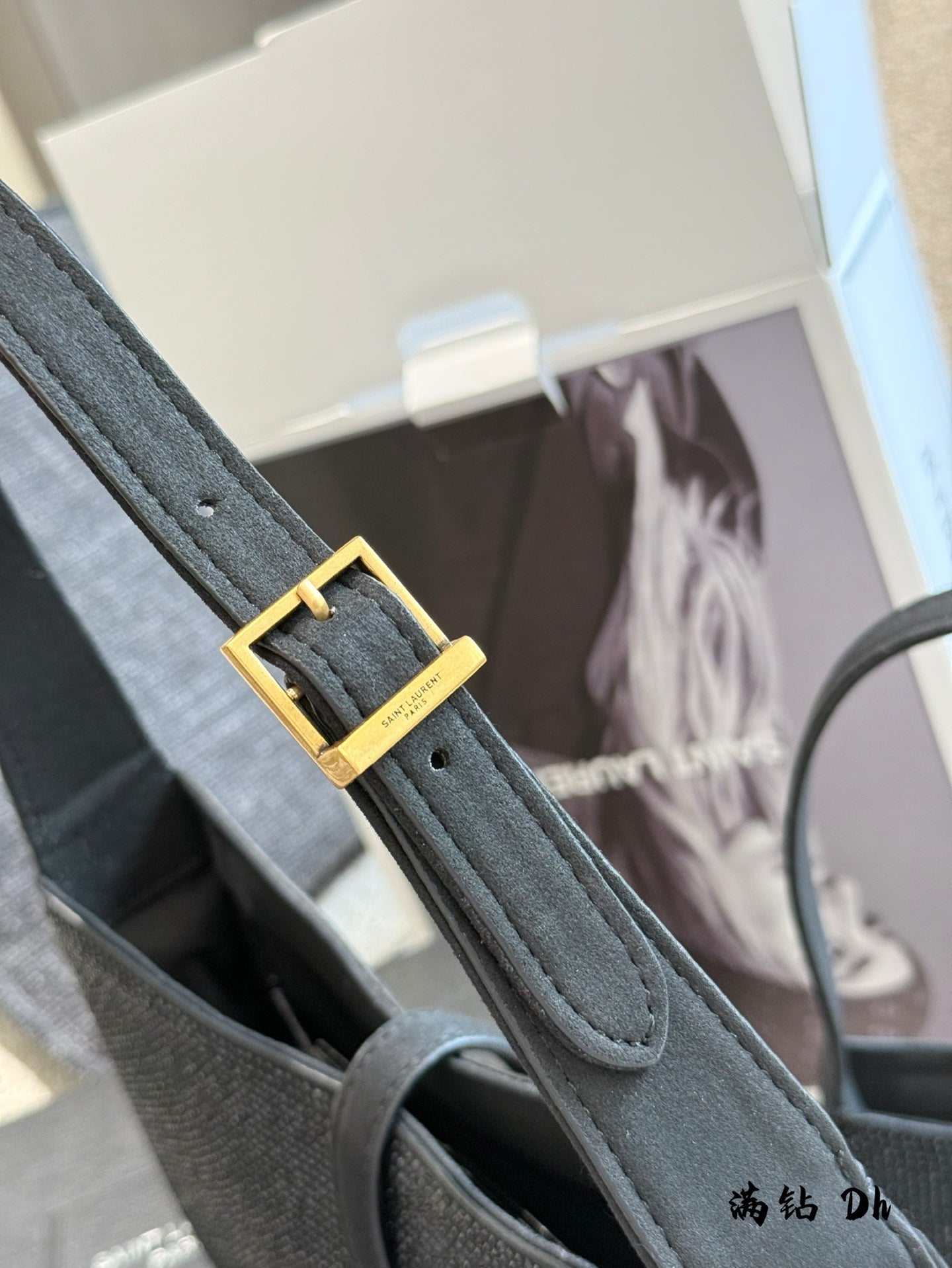 YSL hobo Diamond-encrusted underarm bag