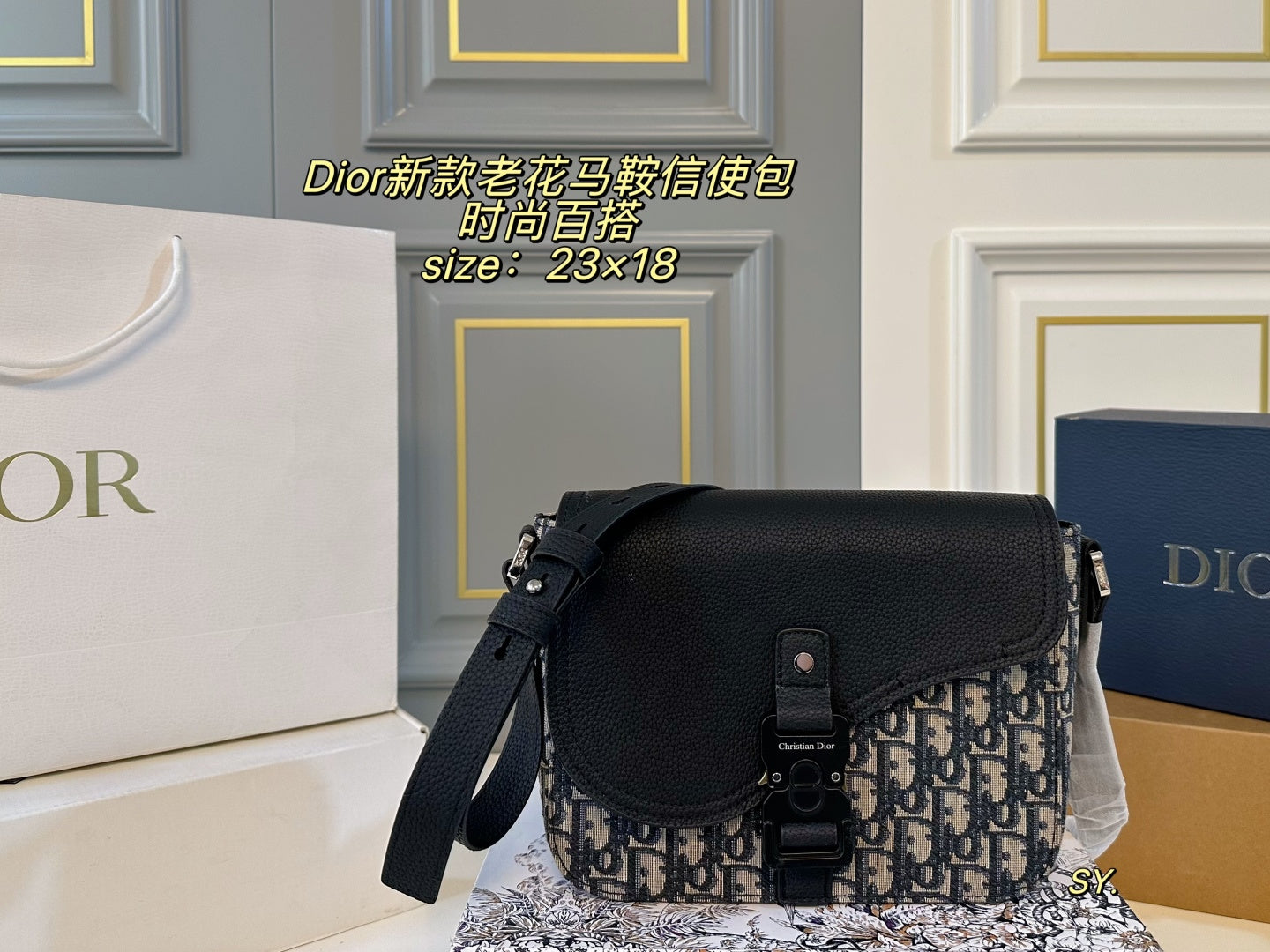 DIOR Saddle Messenger Bag
