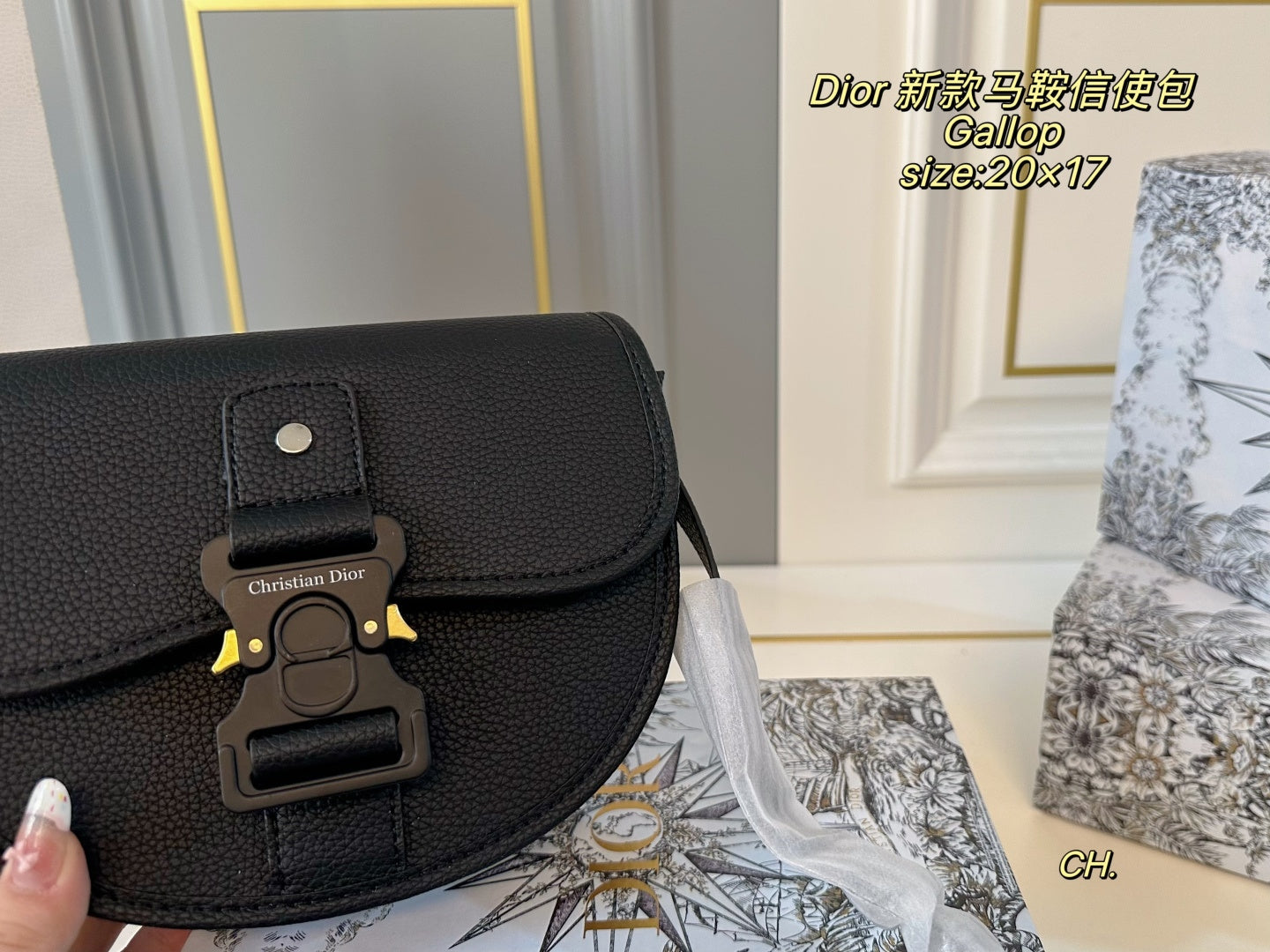 DIOR Gallop Saddle Messenger Bag