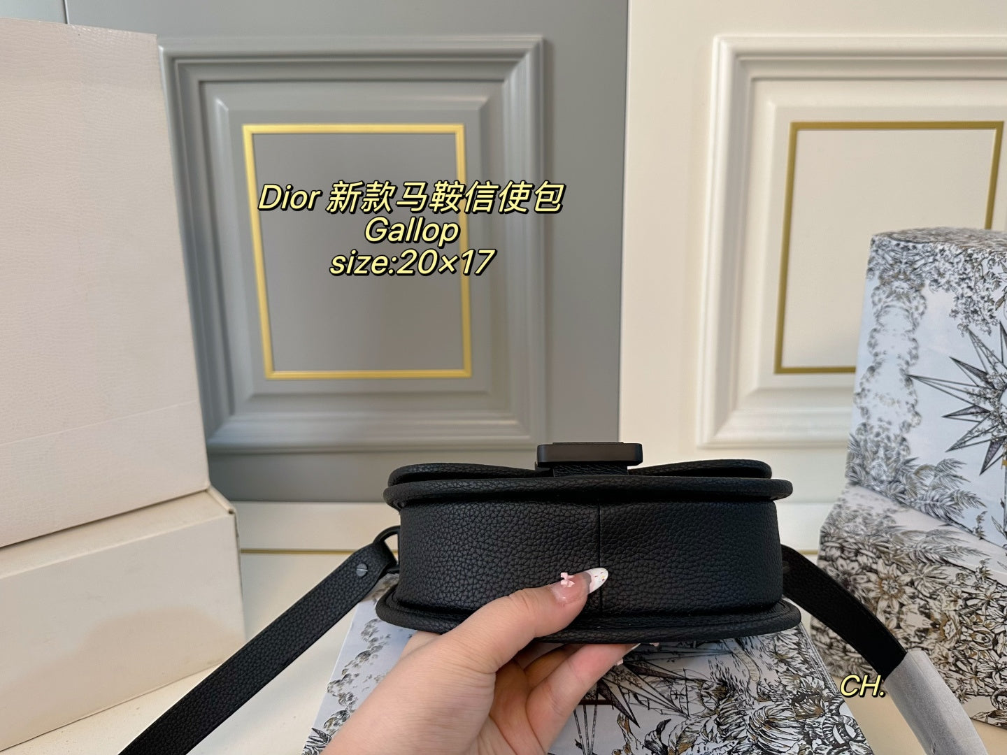 DIOR Gallop Saddle Messenger Bag