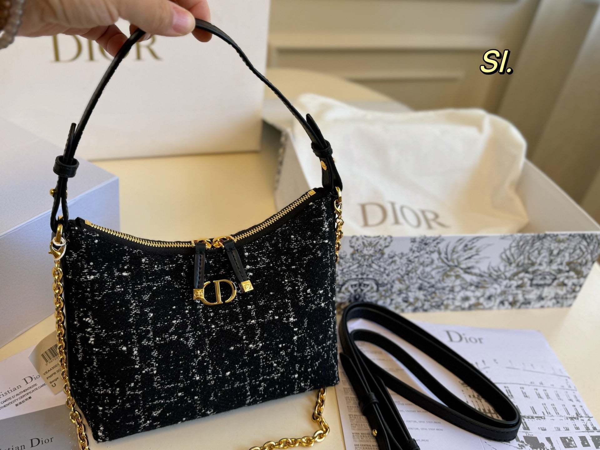 DIOR Caro Underarm Bag