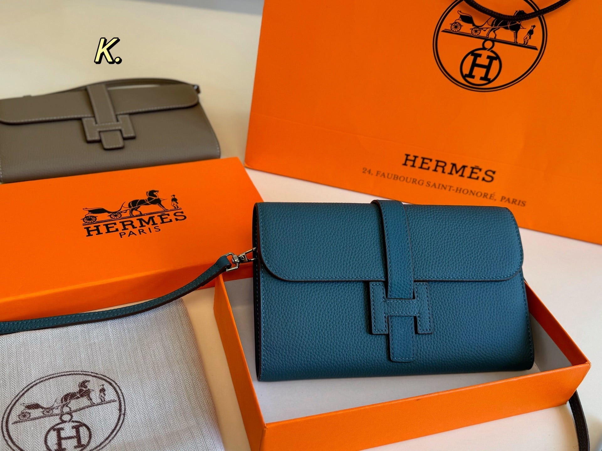 HERMES Jige handbag and crossbody bag
