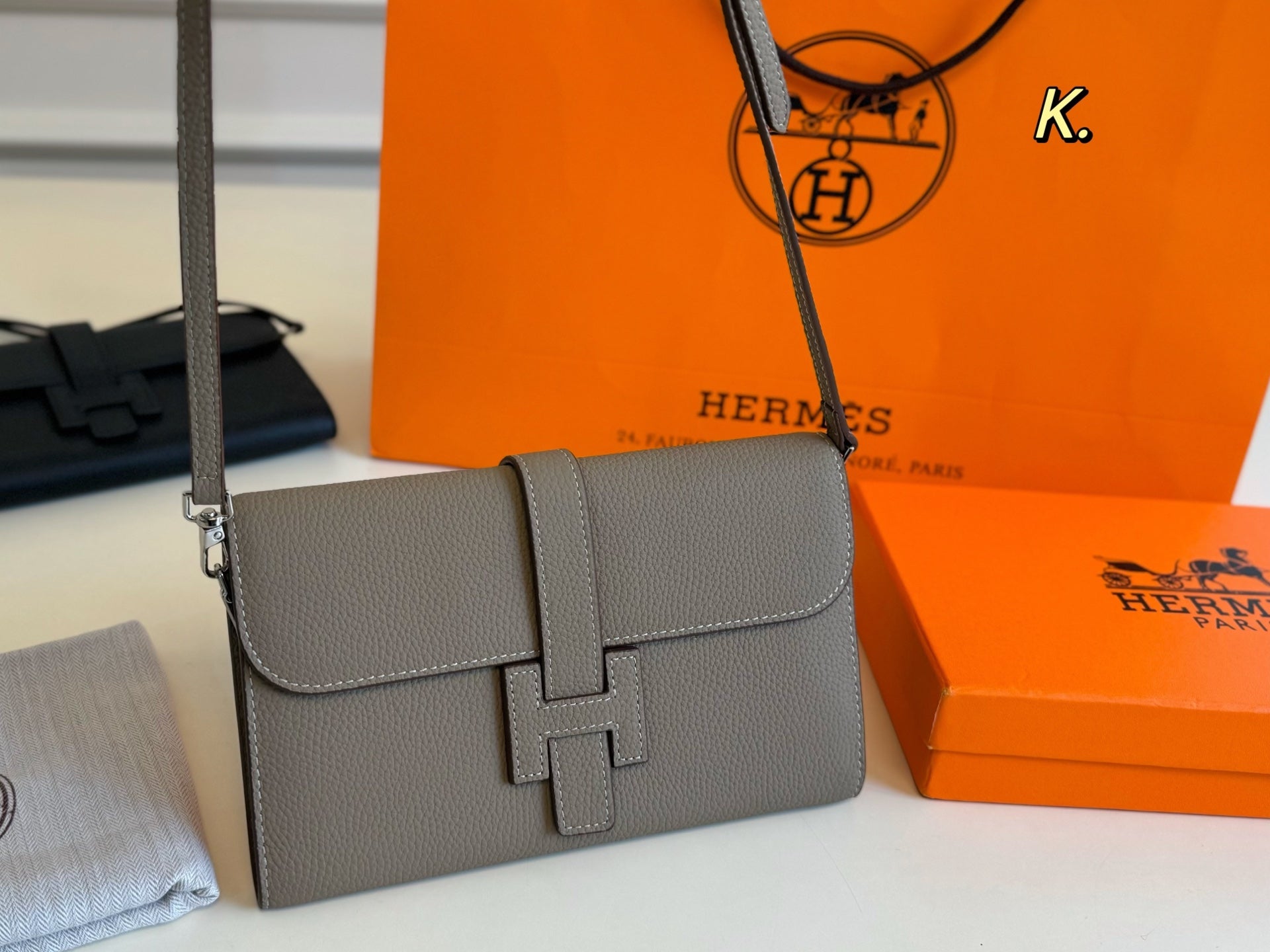 HERMES Jige handbag and crossbody bag