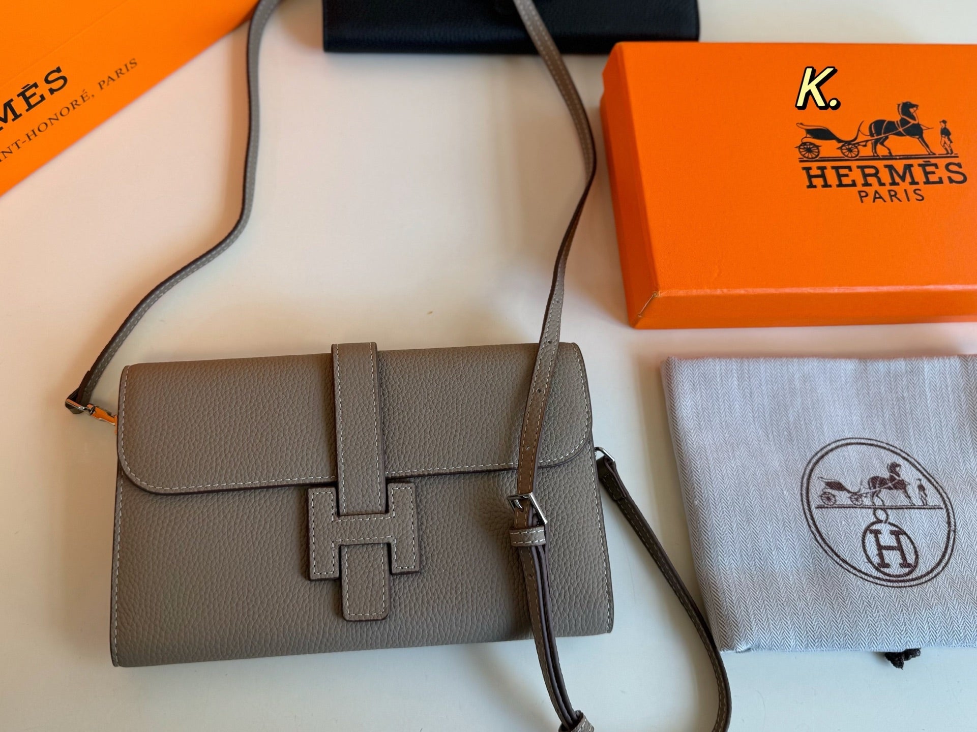 HERMES Jige handbag and crossbody bag