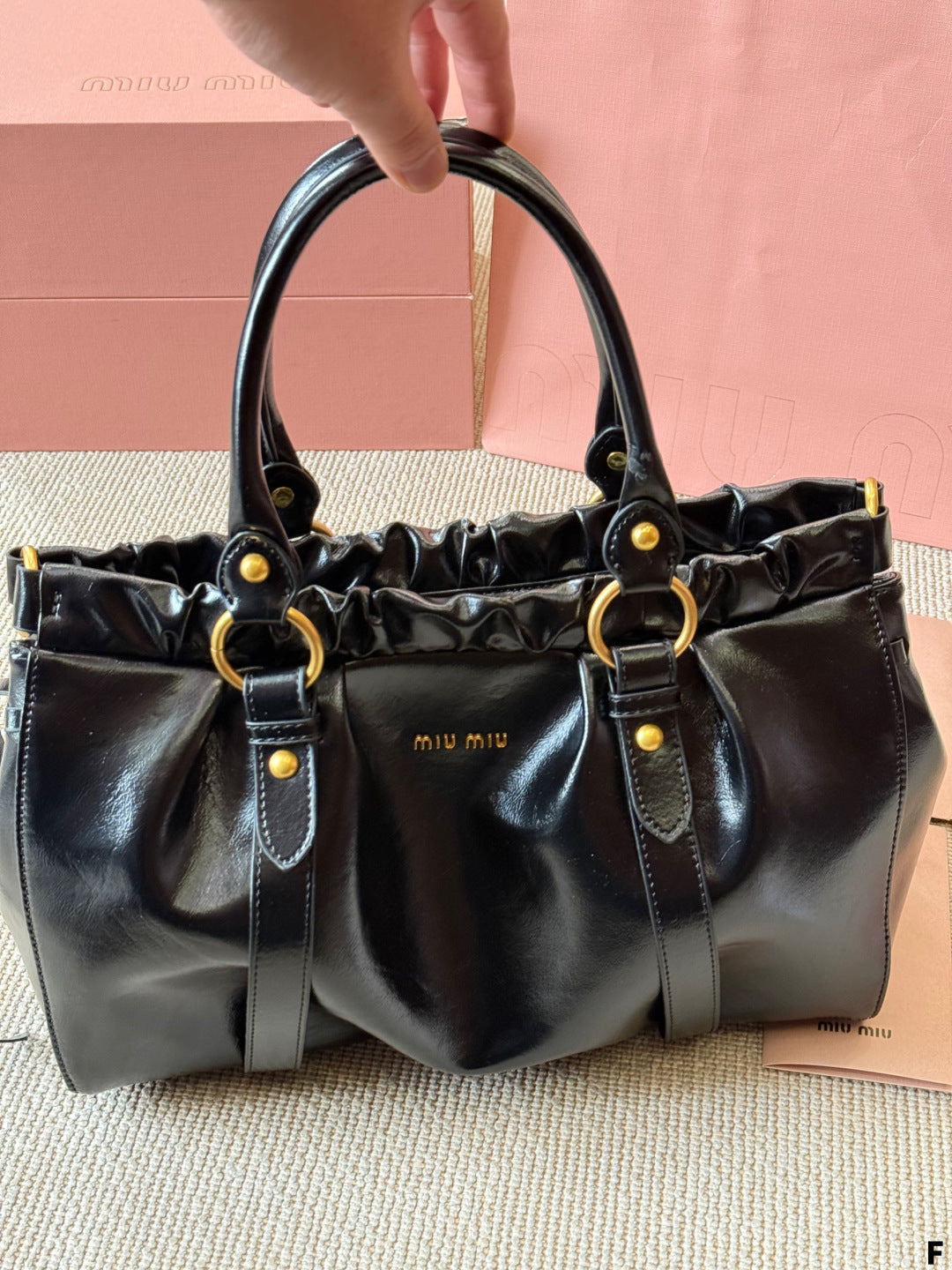 MiuMiu Vintage Motorcycle Bag