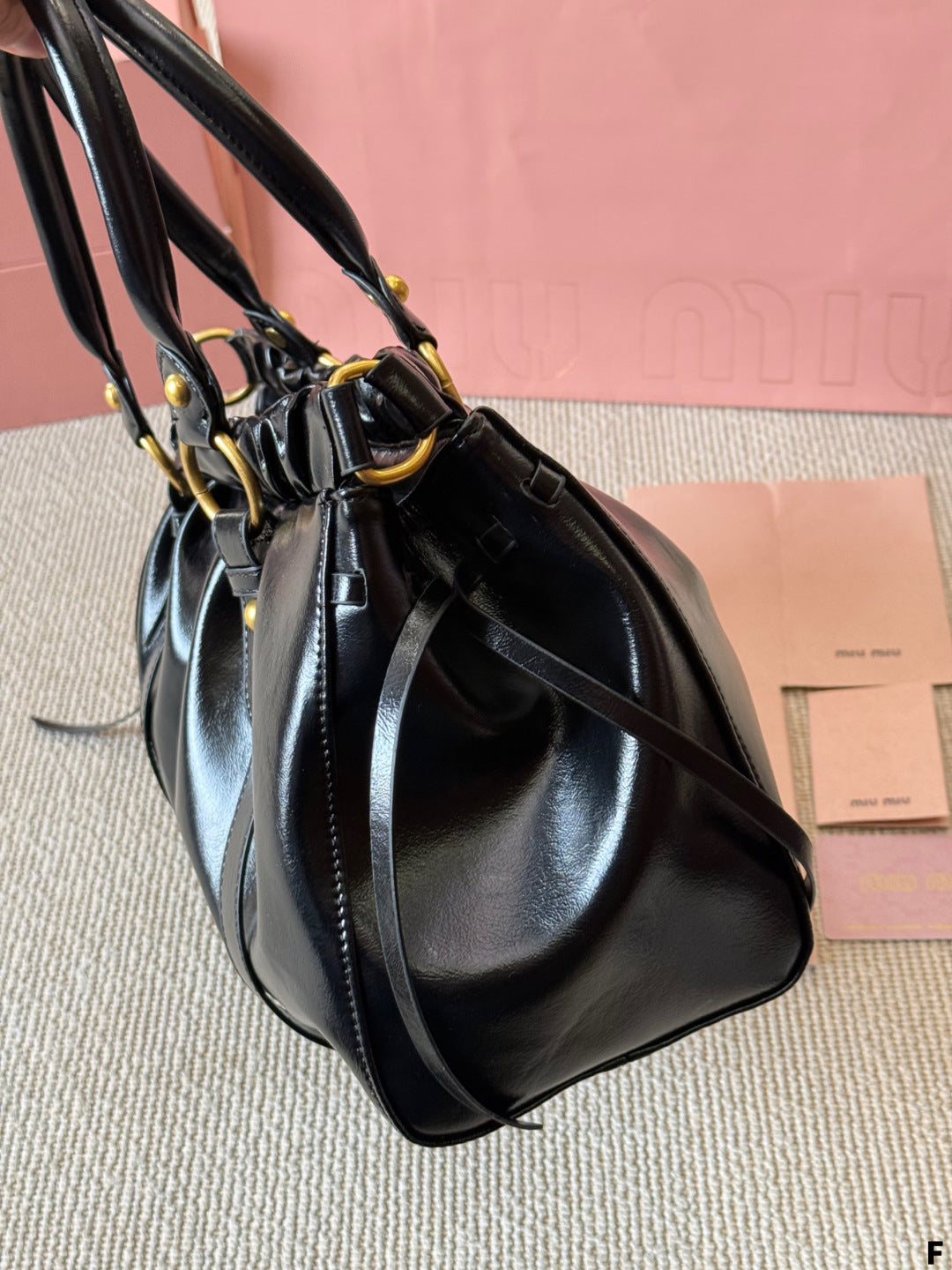 MiuMiu Vintage Motorcycle Bag