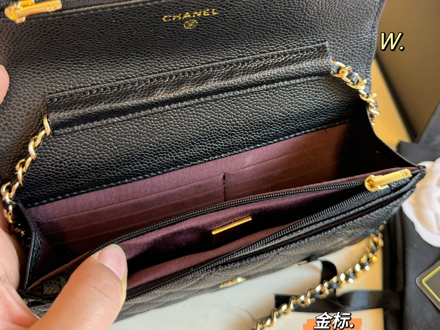 CHANEL woc Chain Bag