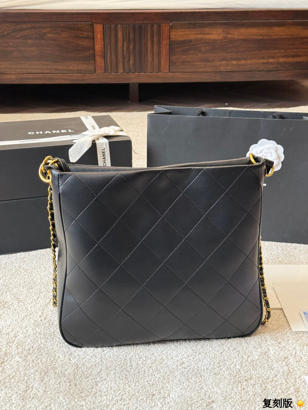 Chanel 23A Hobo Shoulder Bag