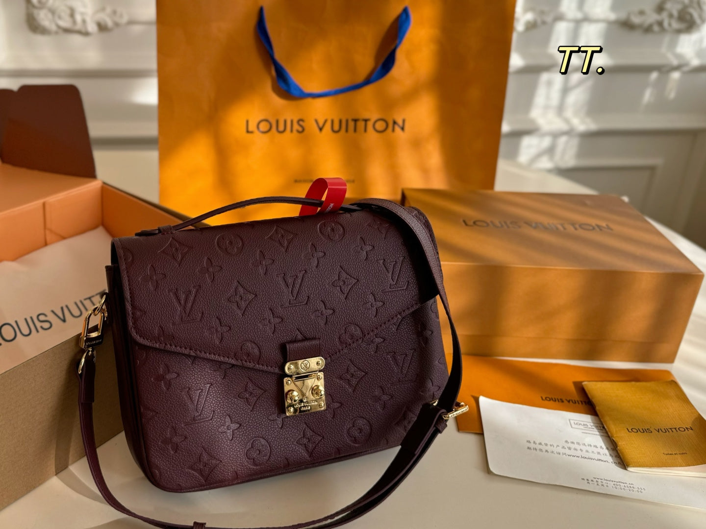 LV Pressed Flower Postman