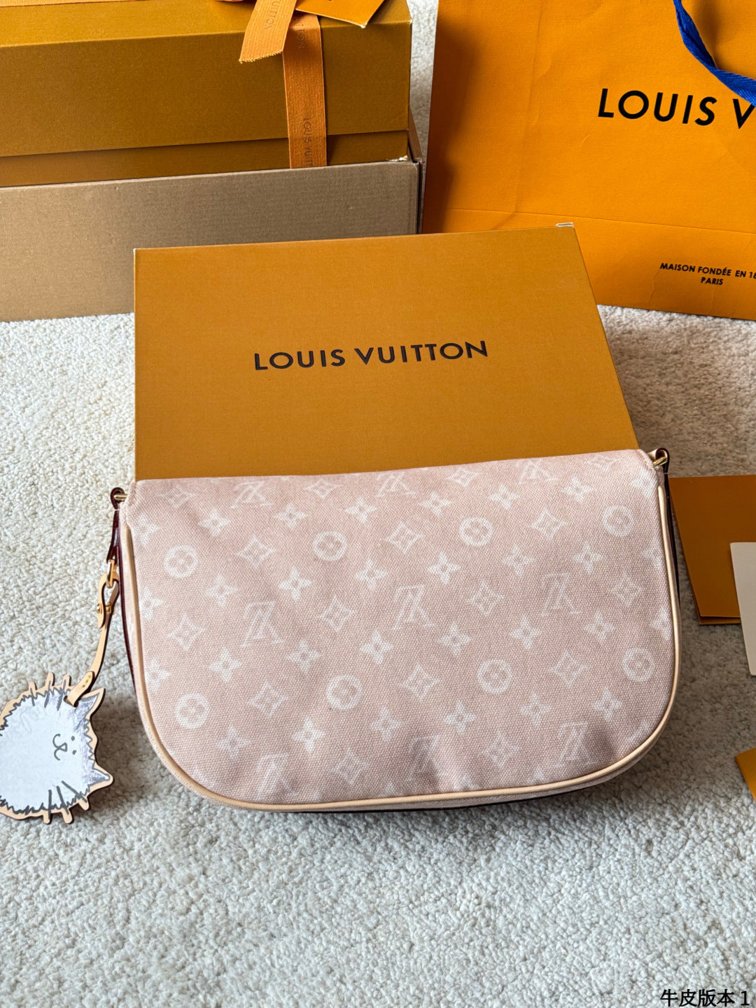 LV ESCAPE Meowgram crossbody bag