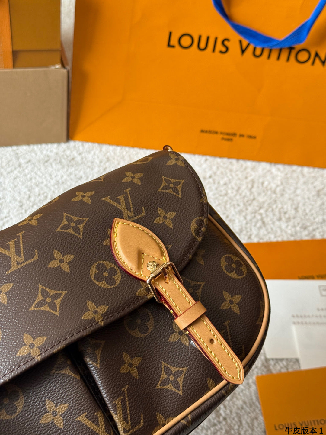 LV ESCAPE Meowgram crossbody bag