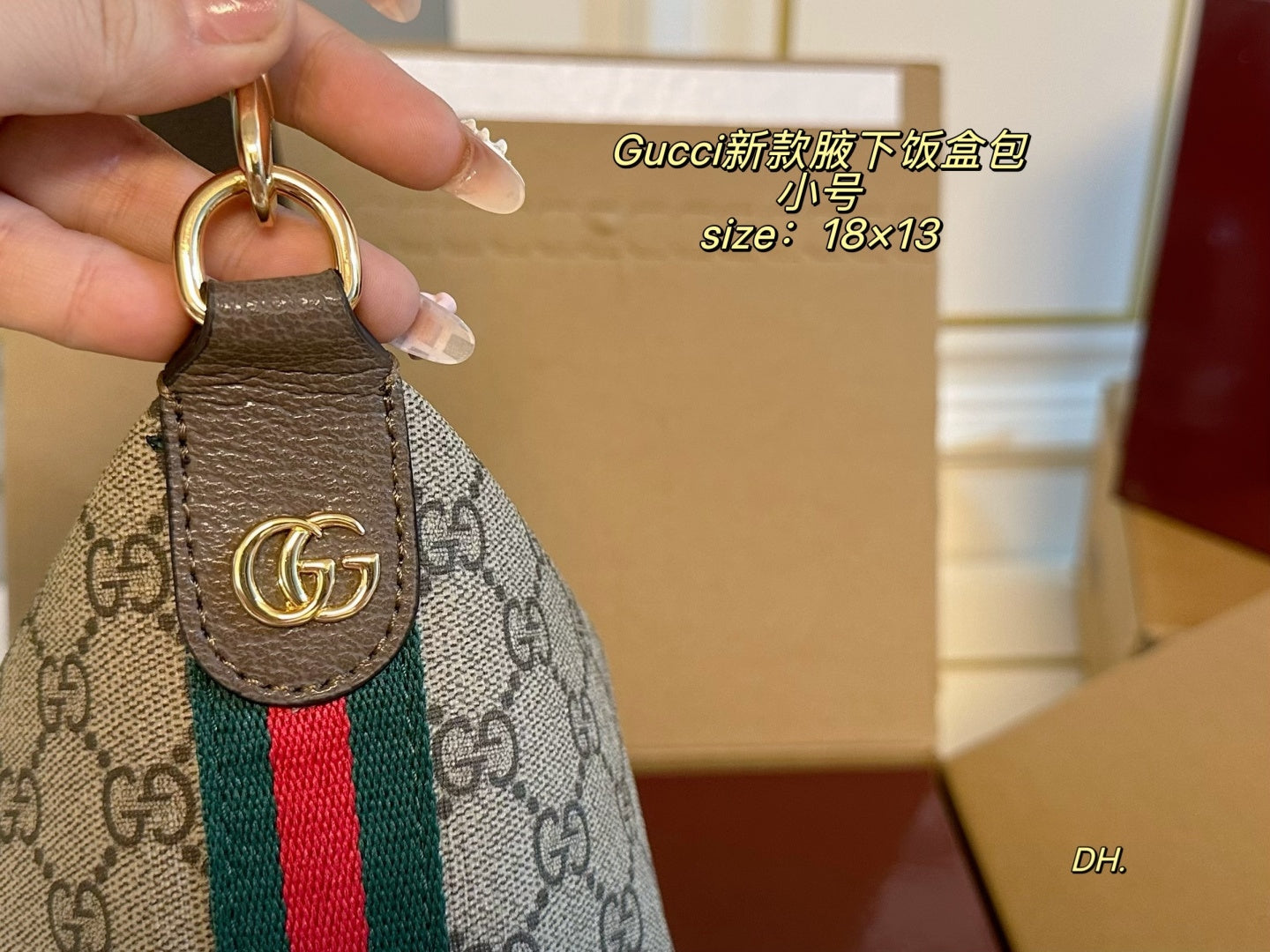 GUCCI hobo Armpit lunch box bag