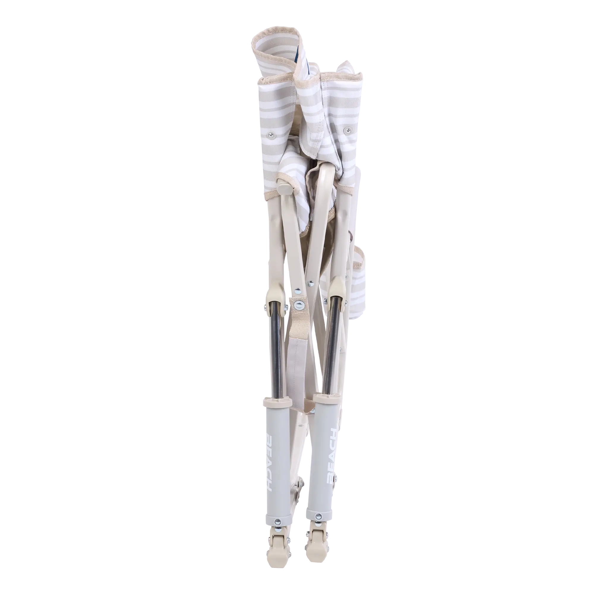 Beach Rocker, Neutral Stripe, Folded Back