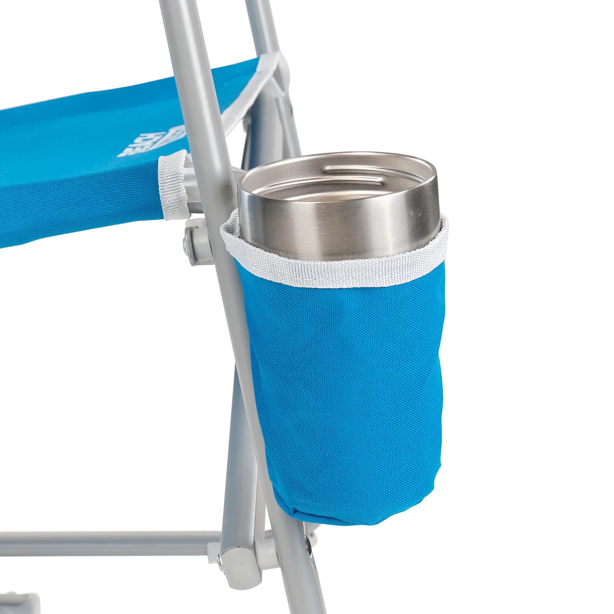 Beach Rocker, Saybrook Blue, Cup Holder