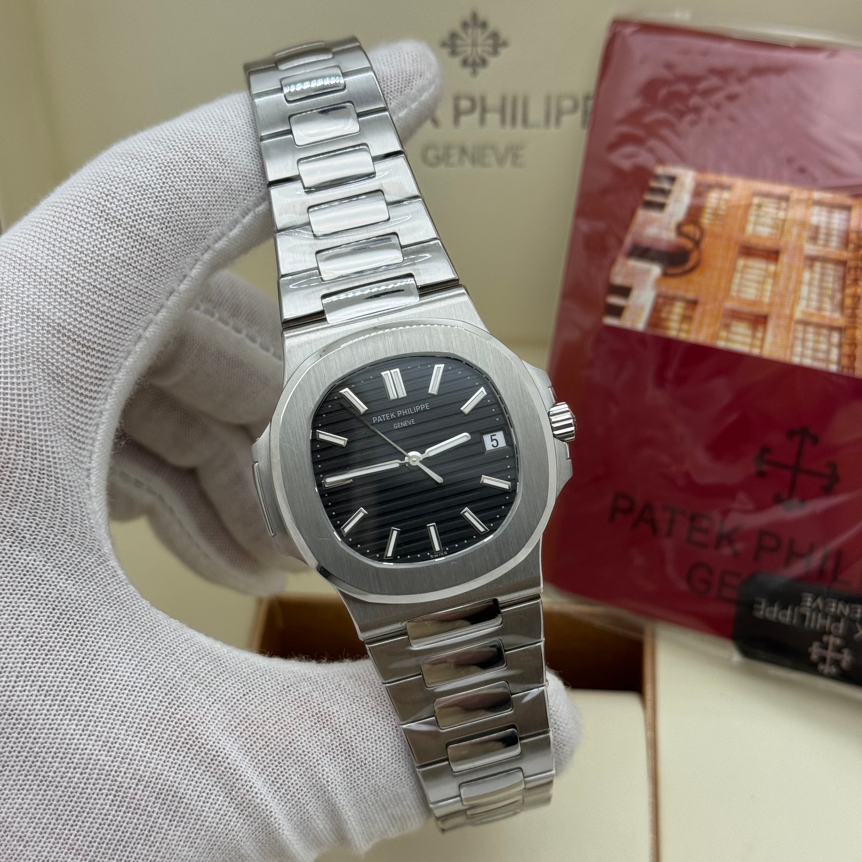 Patek Philippe nautilus Aquanaut men's mechanical watch Black Dial 40MM