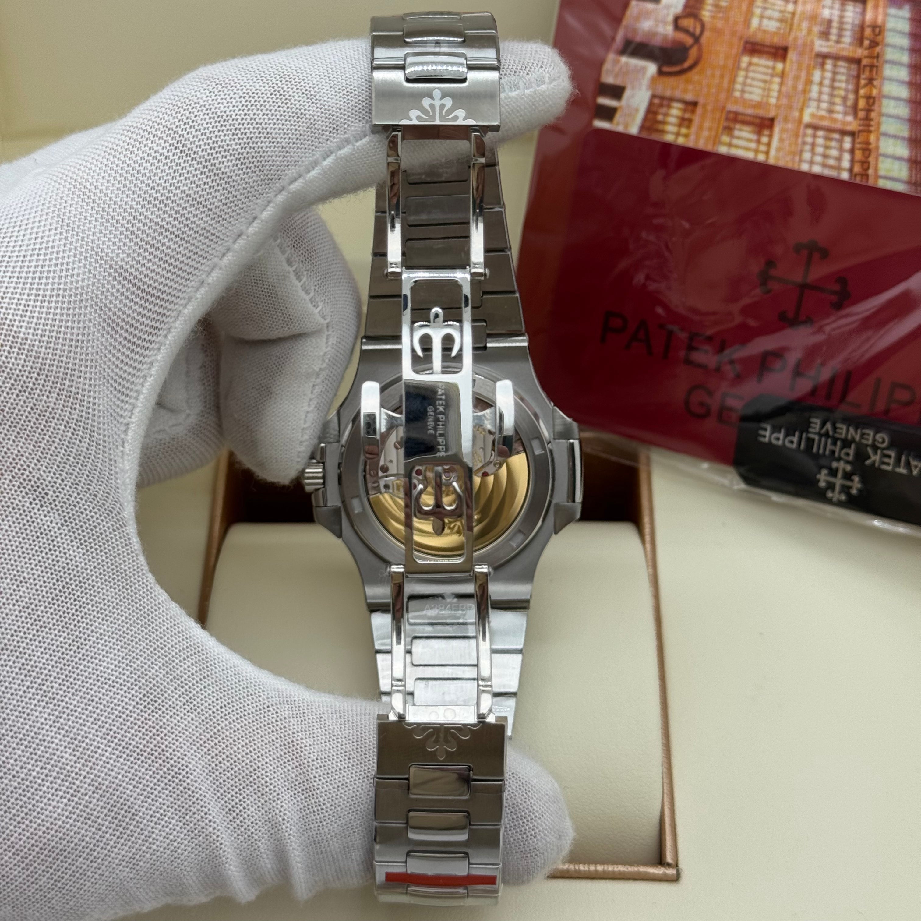 Patek Philippe nautilus Aquanaut men's mechanical watch Black Dial 40MM