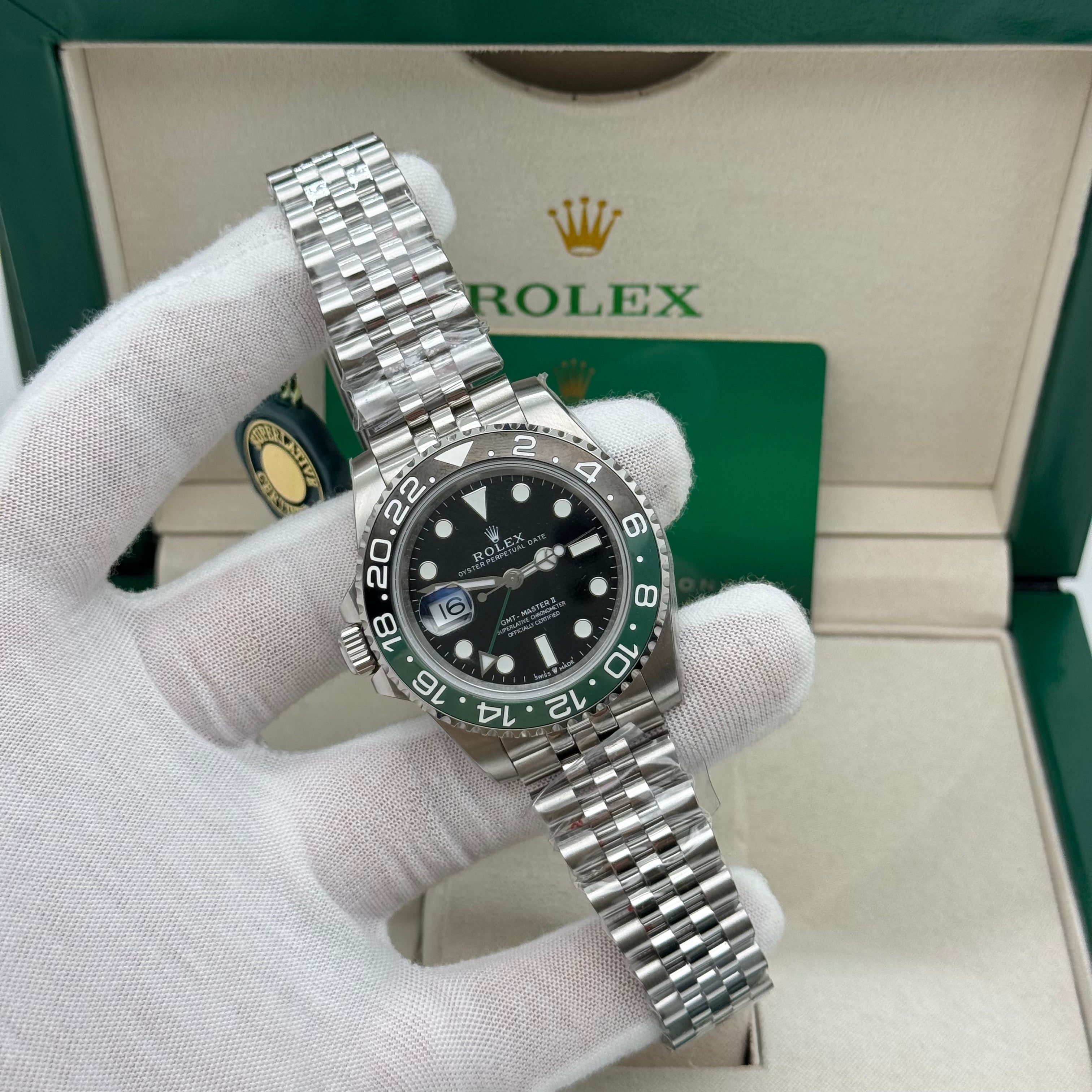 Rolex GMT-Master || Sprite Stainless steel jubilee 40MM