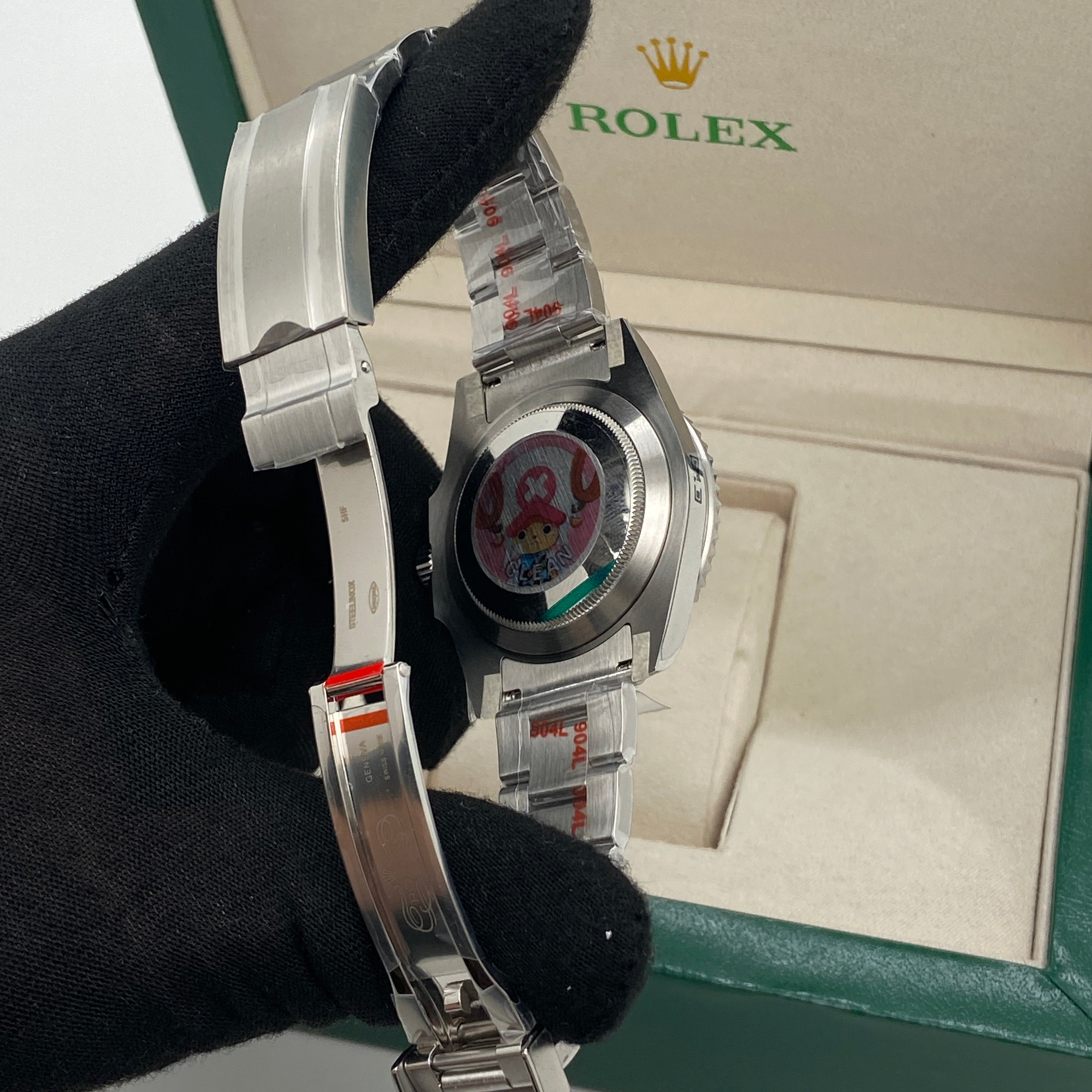 Rolex Submarine Date 40mm Steel ceramic Black Dial