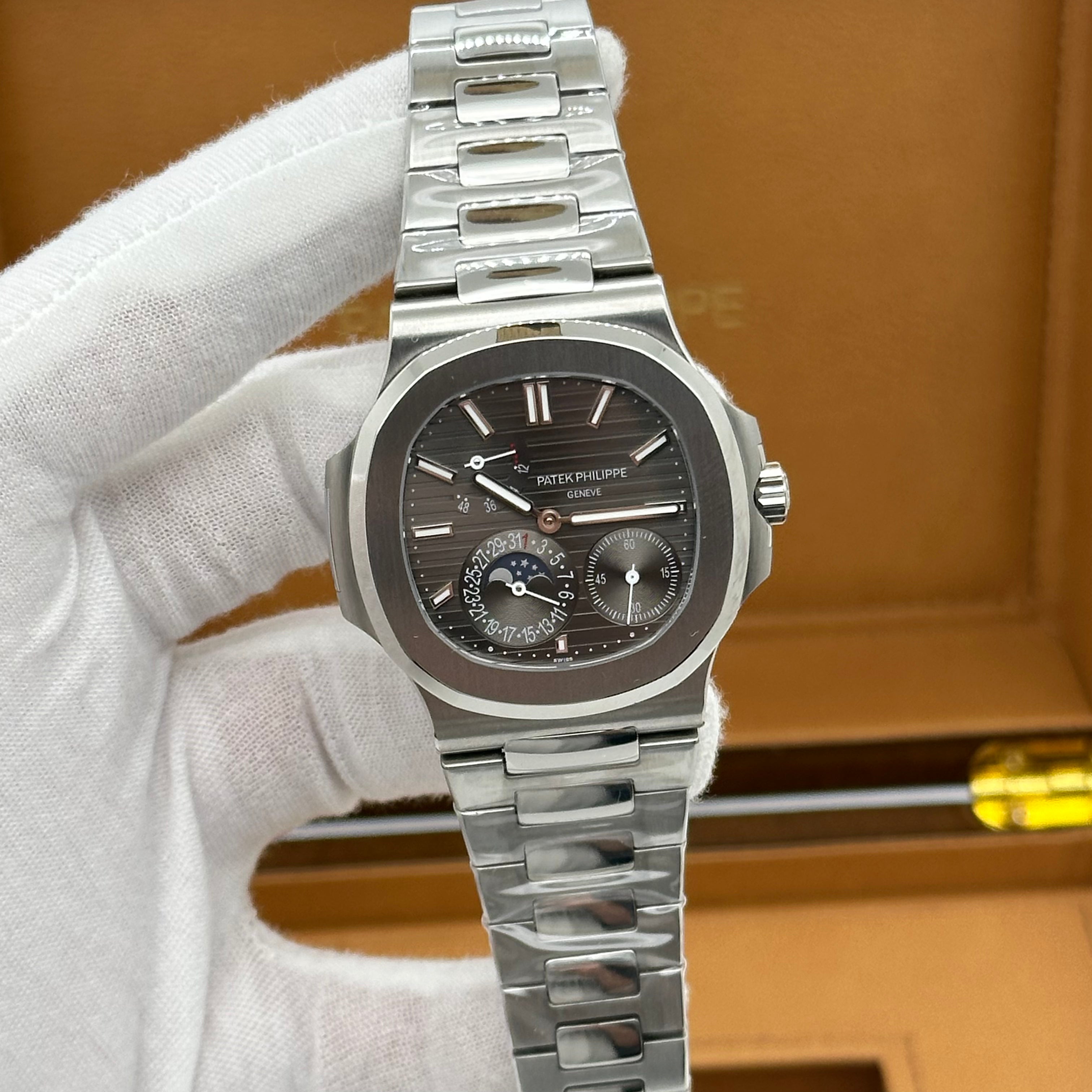 Patek Phillippe Nautilus 5712 40MM Brown Dial