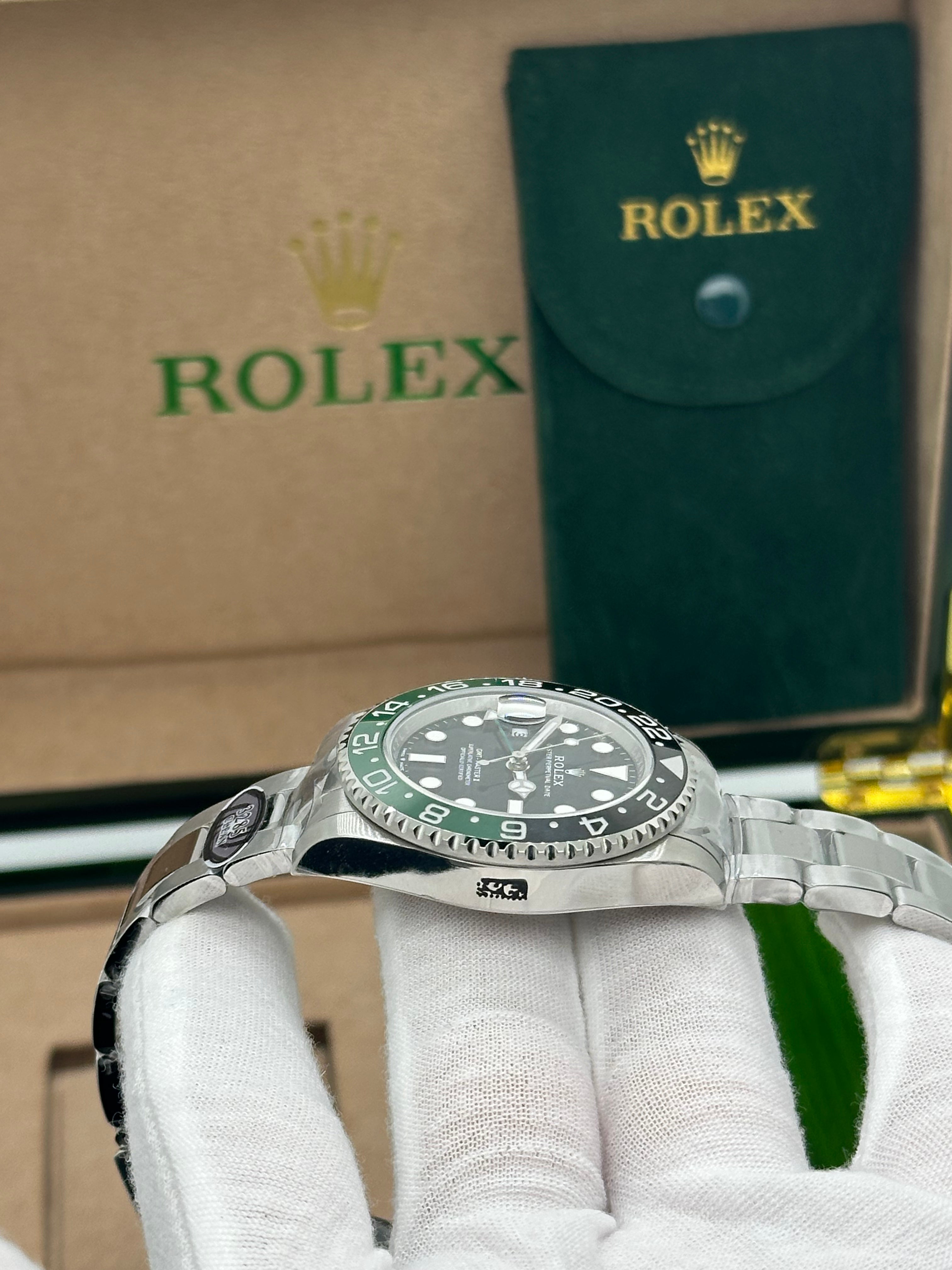 Rolex GMT-Master II Black Dial “Sprite” Super Clone – Swiss 3285 V3