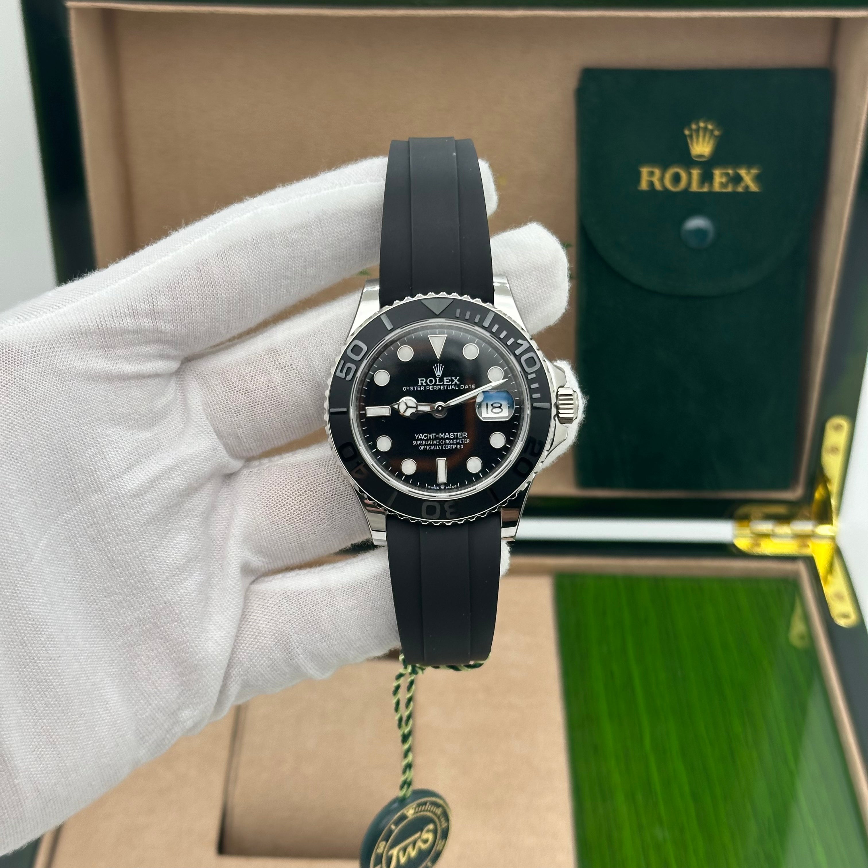 Rolex Yacht-Master 42mm Black Dial – Swiss Super Clone