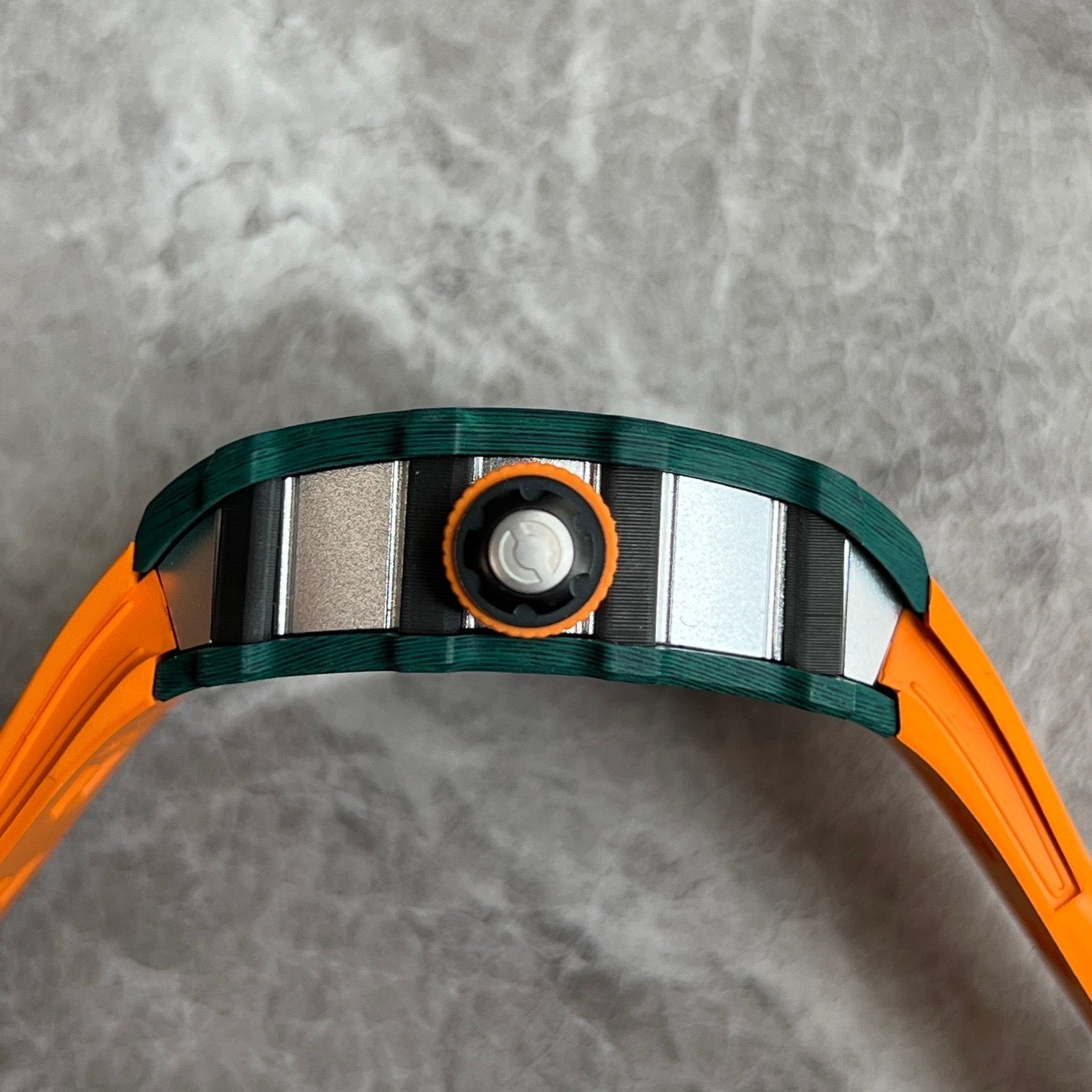 Richard Mille RM 21-02 Automatic Flyback Chronograph – Carbon TPT® & Green Quartz TPT®