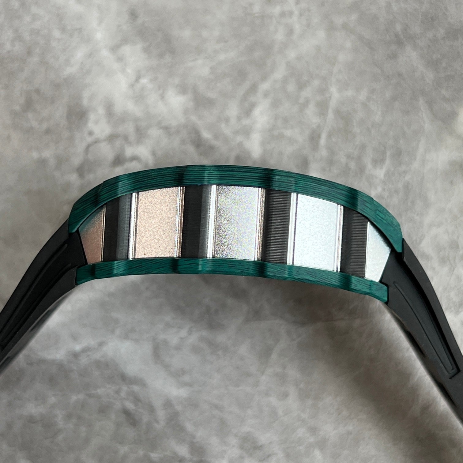 Richard Mille RM 21-02 McLaren Flyback Chronograph – Carbon TPT® & Green Quartz TPT®