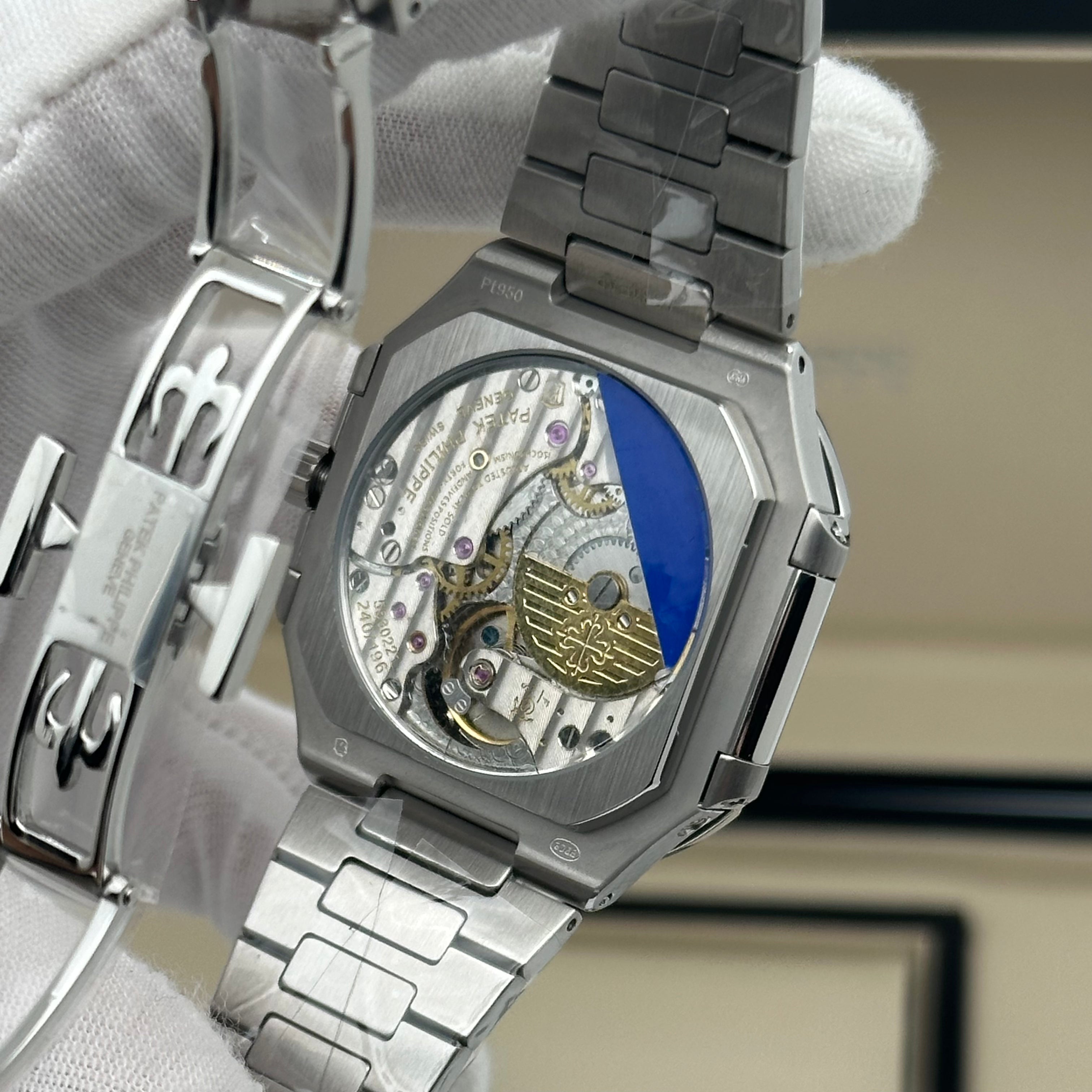 Patek Philippe Nautilus TV Screen Annual Calendar – Stainless Steel – Swiss Super Clone 1:1