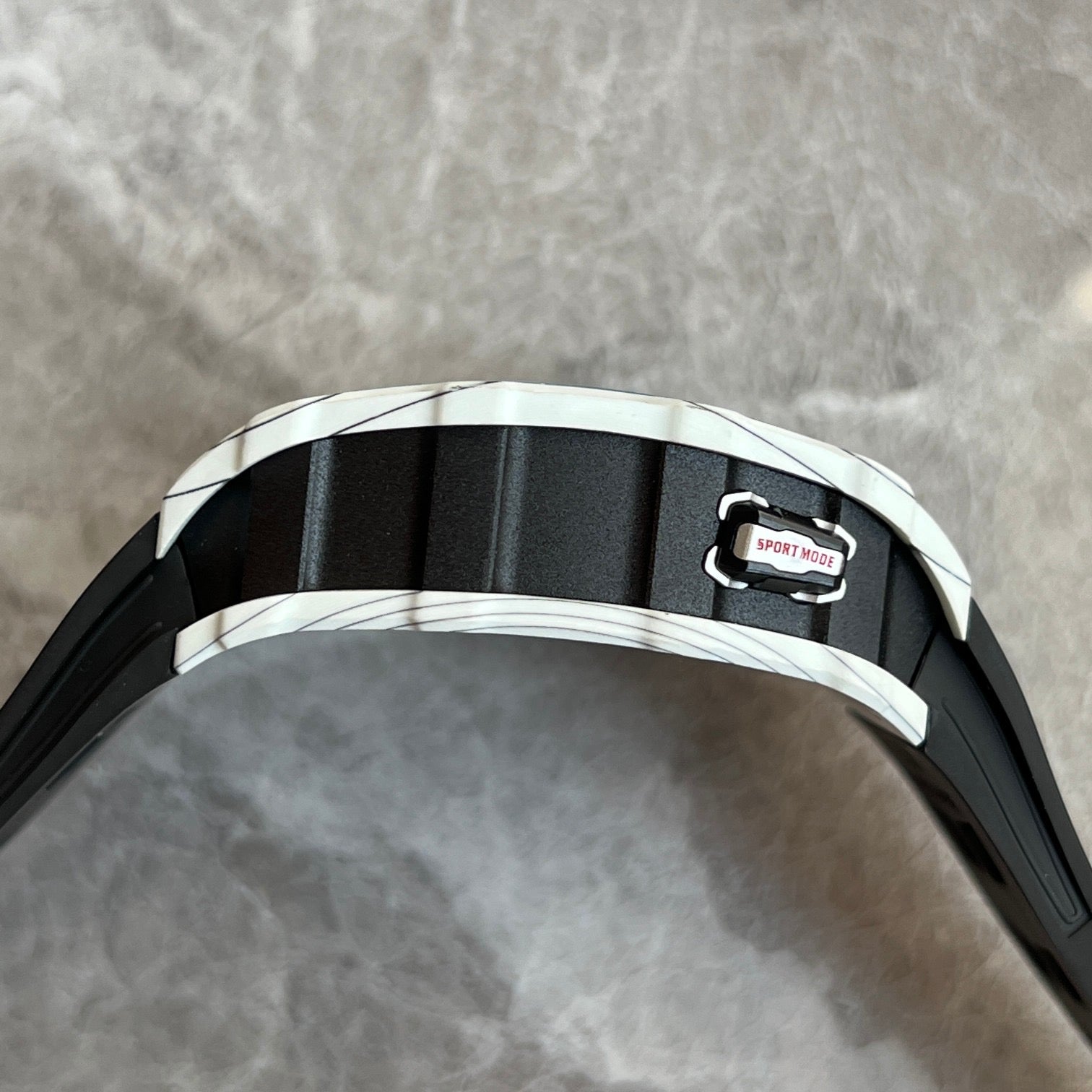 Richard Mille RM35-03 Rafael Nadal Le Mans Classic – White Quartz TPT with Black Strap