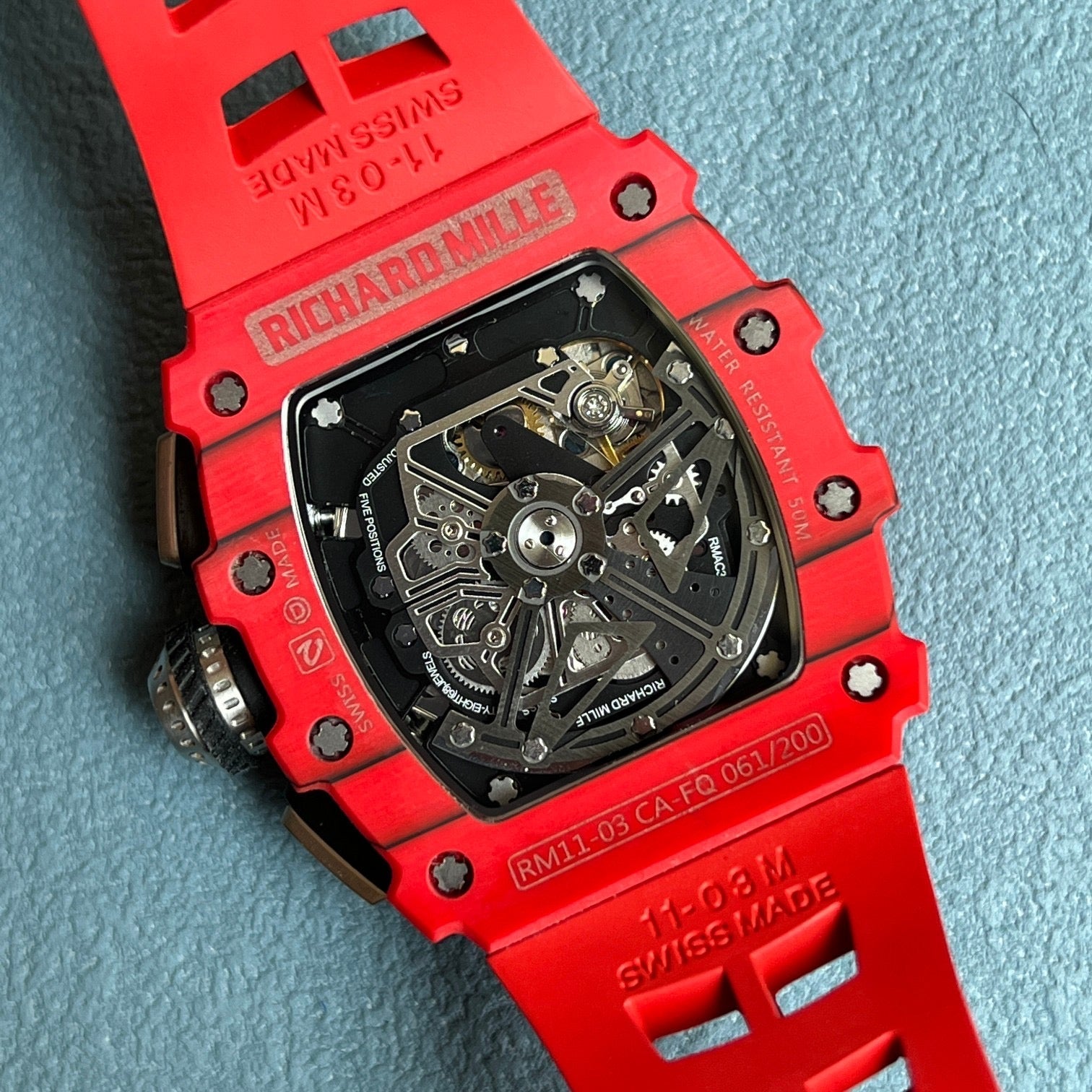 Richard Mille RM11-03 Rafael Nadal Red TPT Quartz Flyback Chronograph – Limited Edition