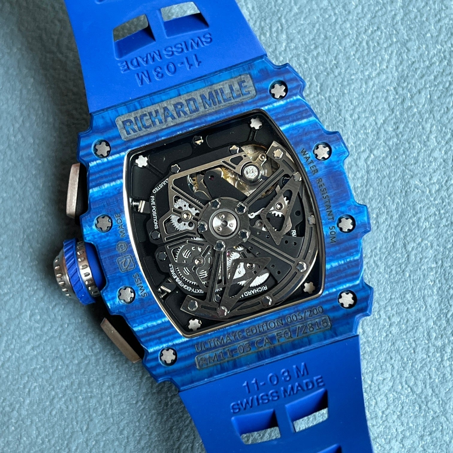 Richard Mille RM 11-03 Le Mans Classic – Blue Quartz TPT® Flyback Chronograph