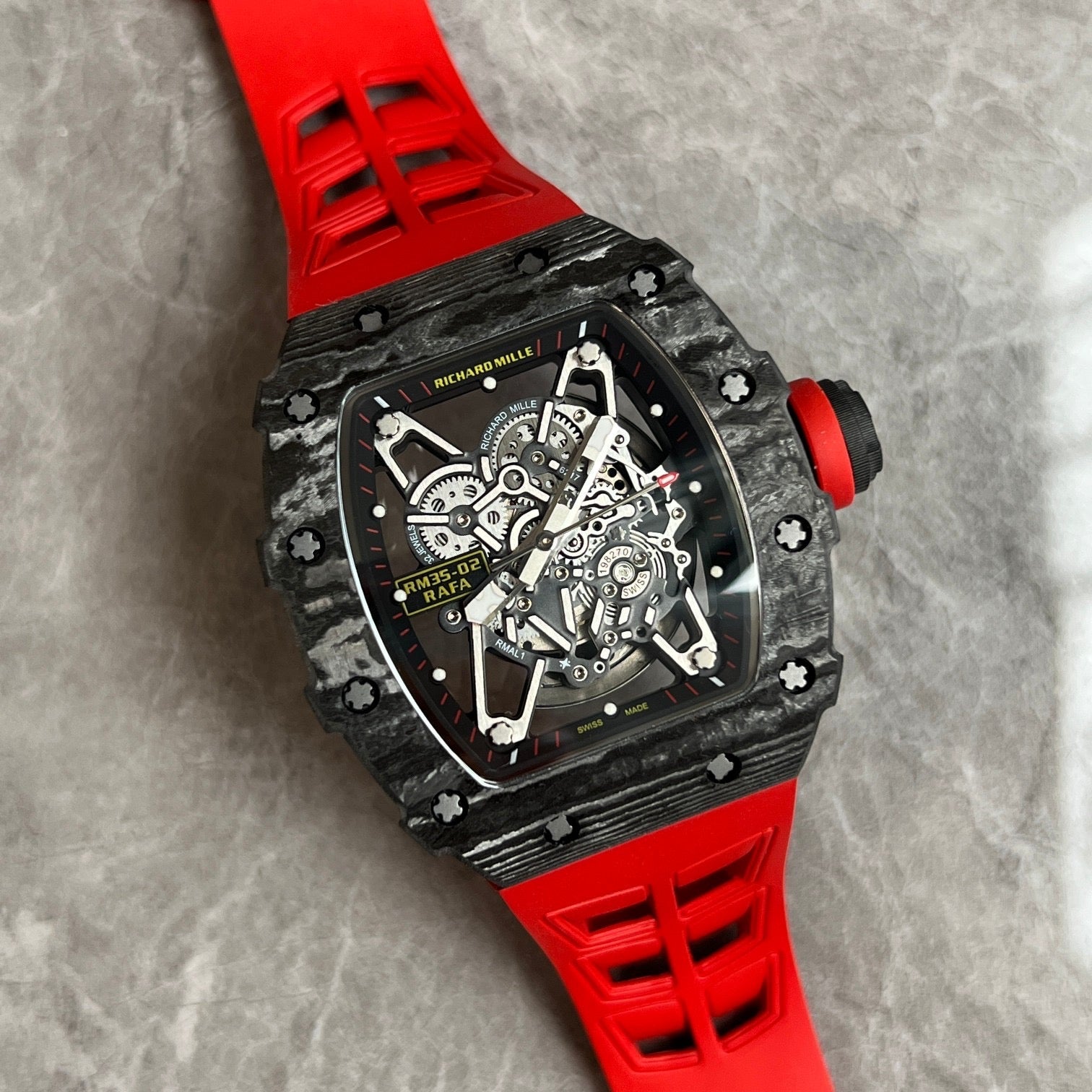 Richard Mille RM 35-02 Rafael Nadal Red Strap