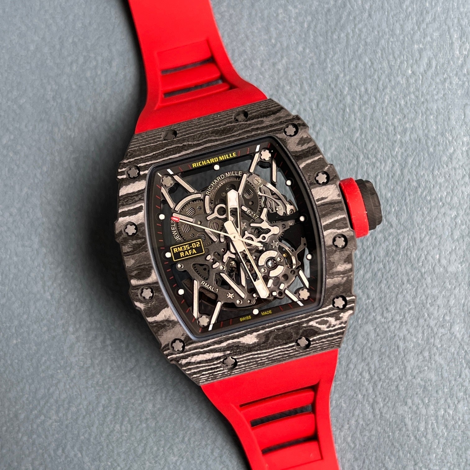 Richard Mille RM 35-02 Red Strap - RM 35-02 RAFA