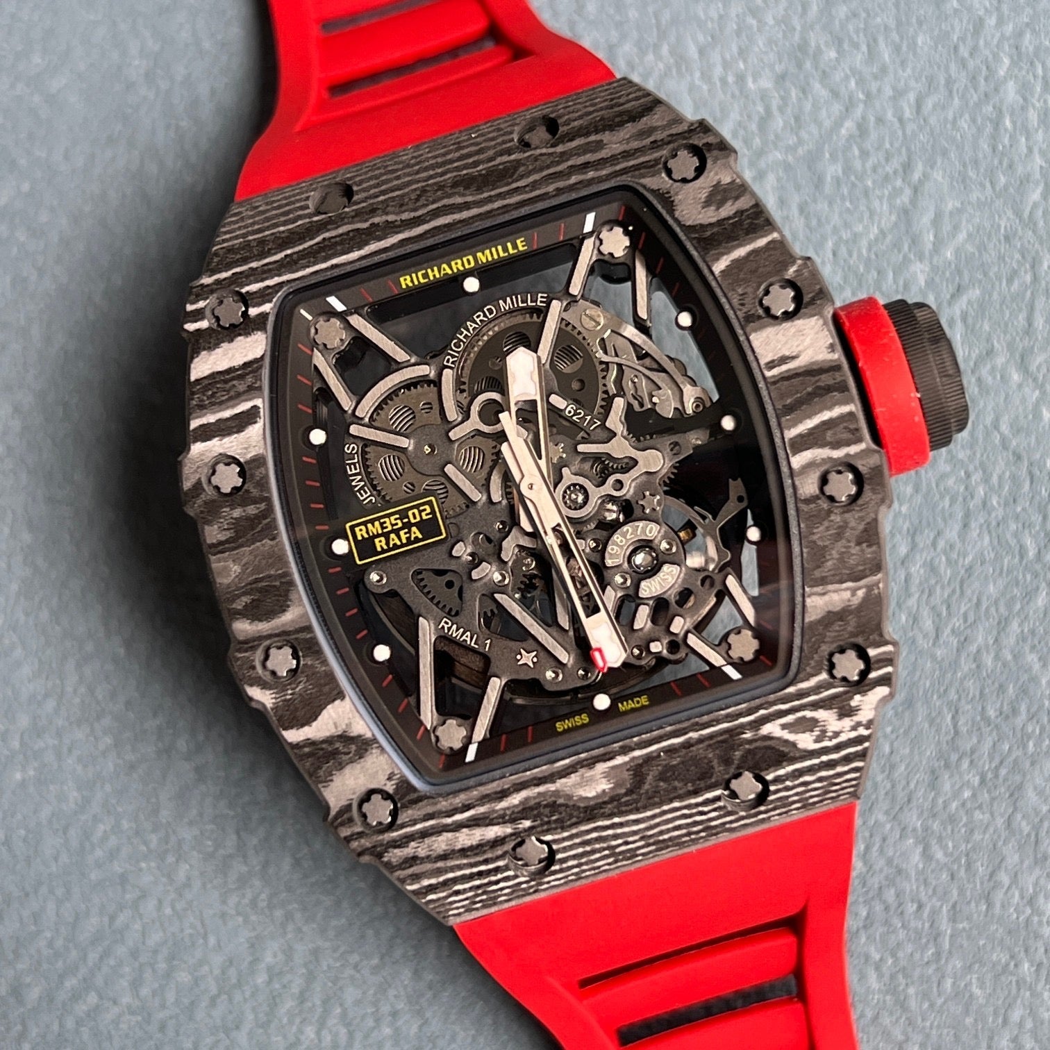 Richard Mille RM 35-02 Red Strap - RM 35-02 RAFA