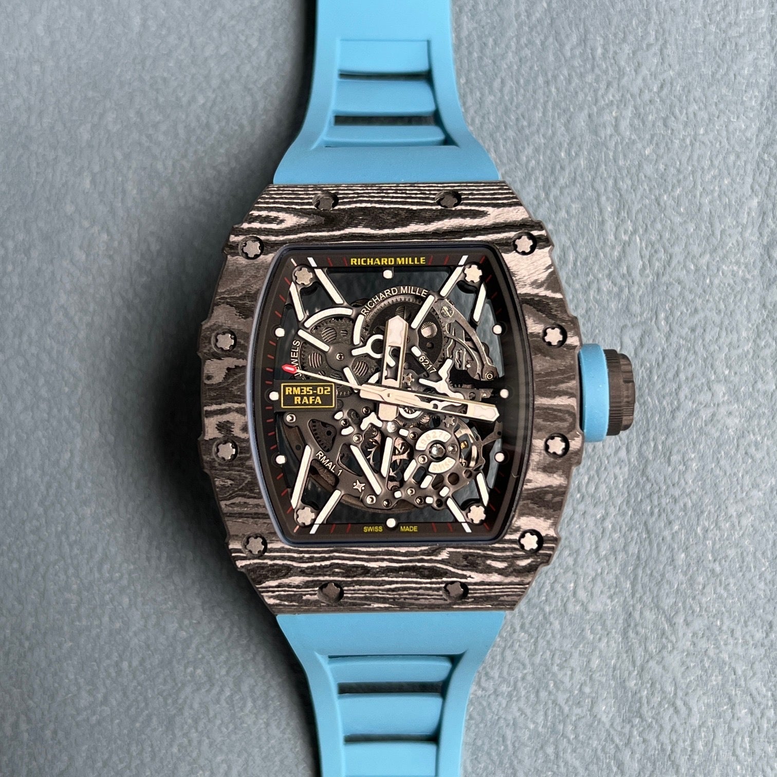 Richard Mille RM 35-02 – Carbon TPT® Blue Edition