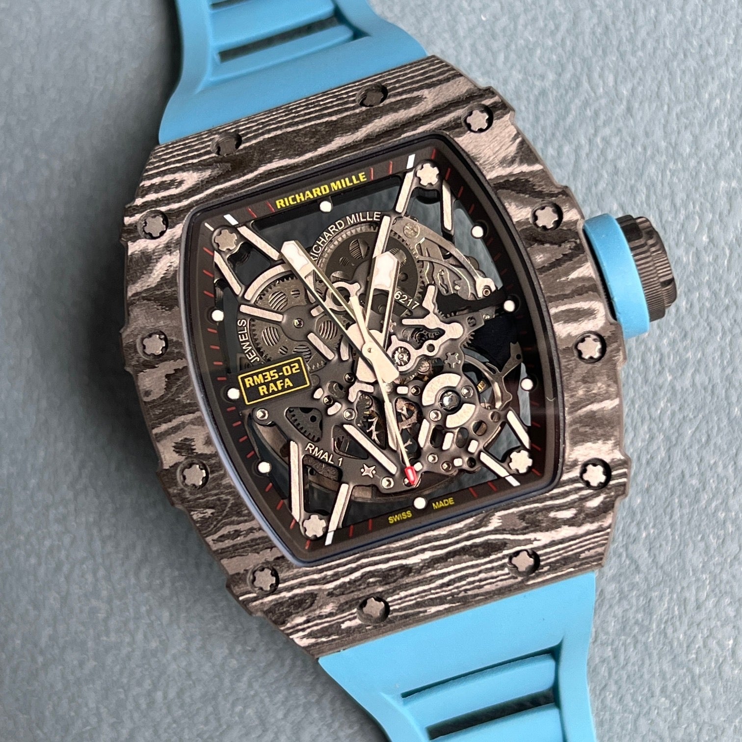Richard Mille RM 35-02 – Carbon TPT® Blue Edition