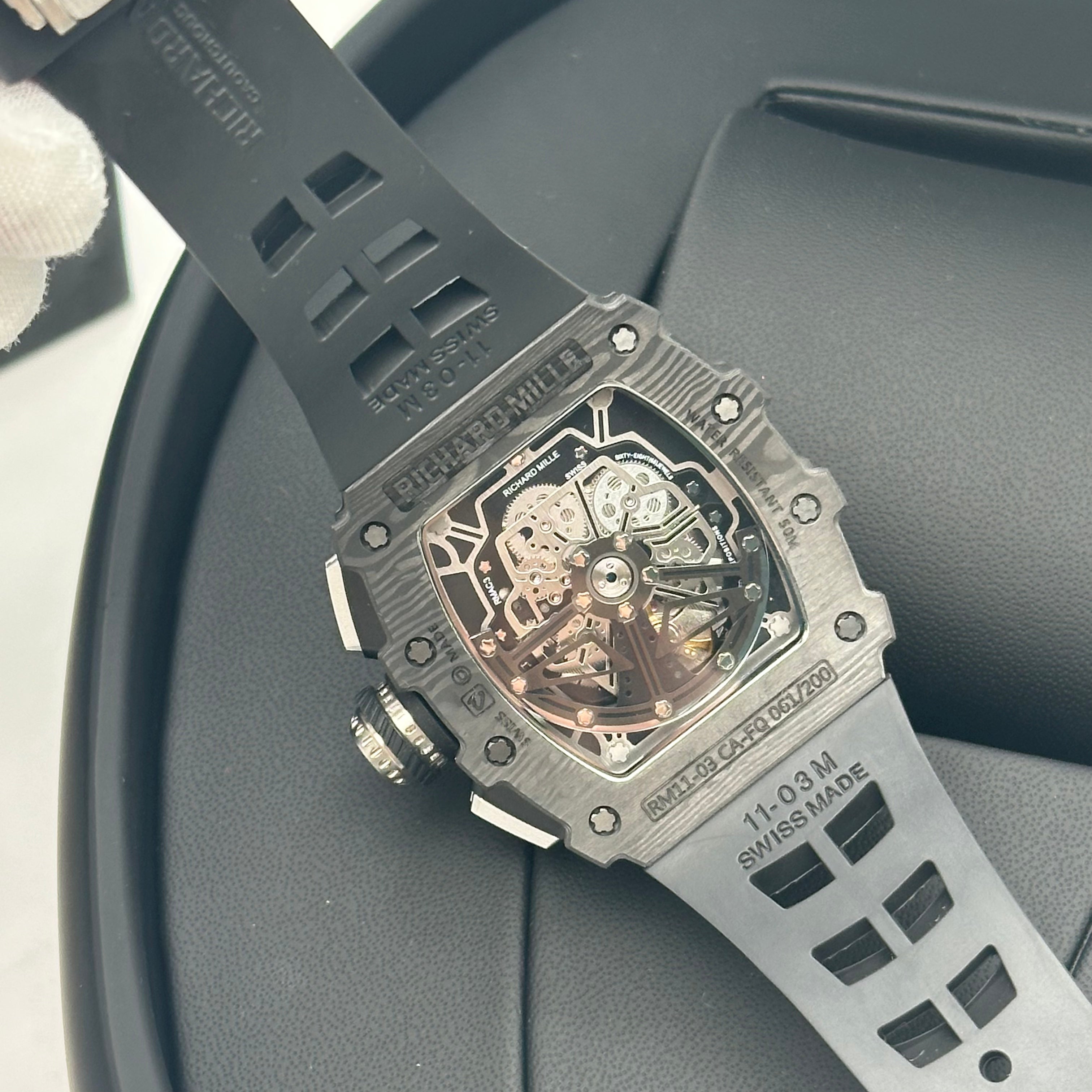 Richard Mille RM 11-03 Automatic Flyback Chronograph – Carbon TPT