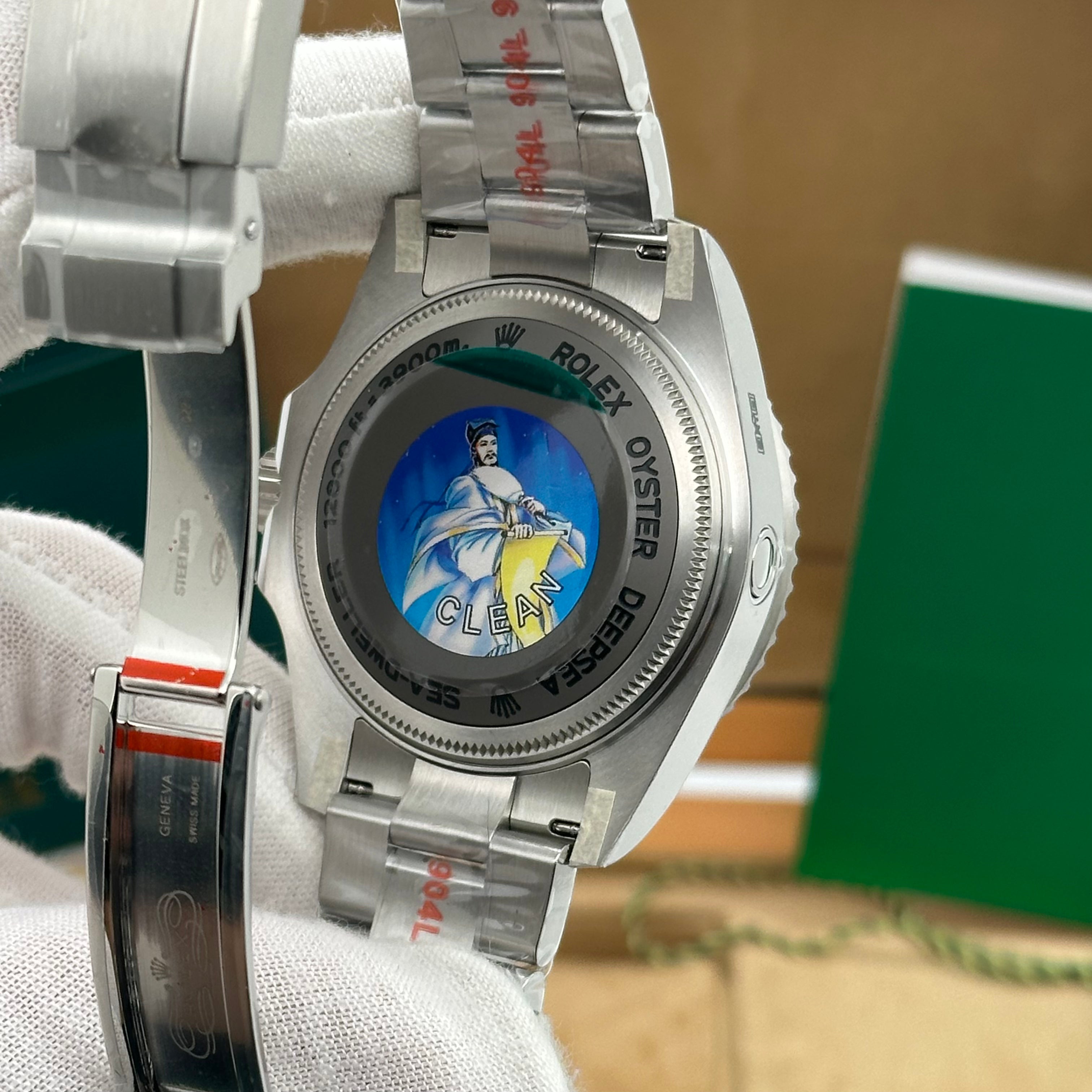 Rolex DeepSea Diver Watch – Blue Gradient Dial – Stainless Steel – Swiss Super Clone - 7263V6