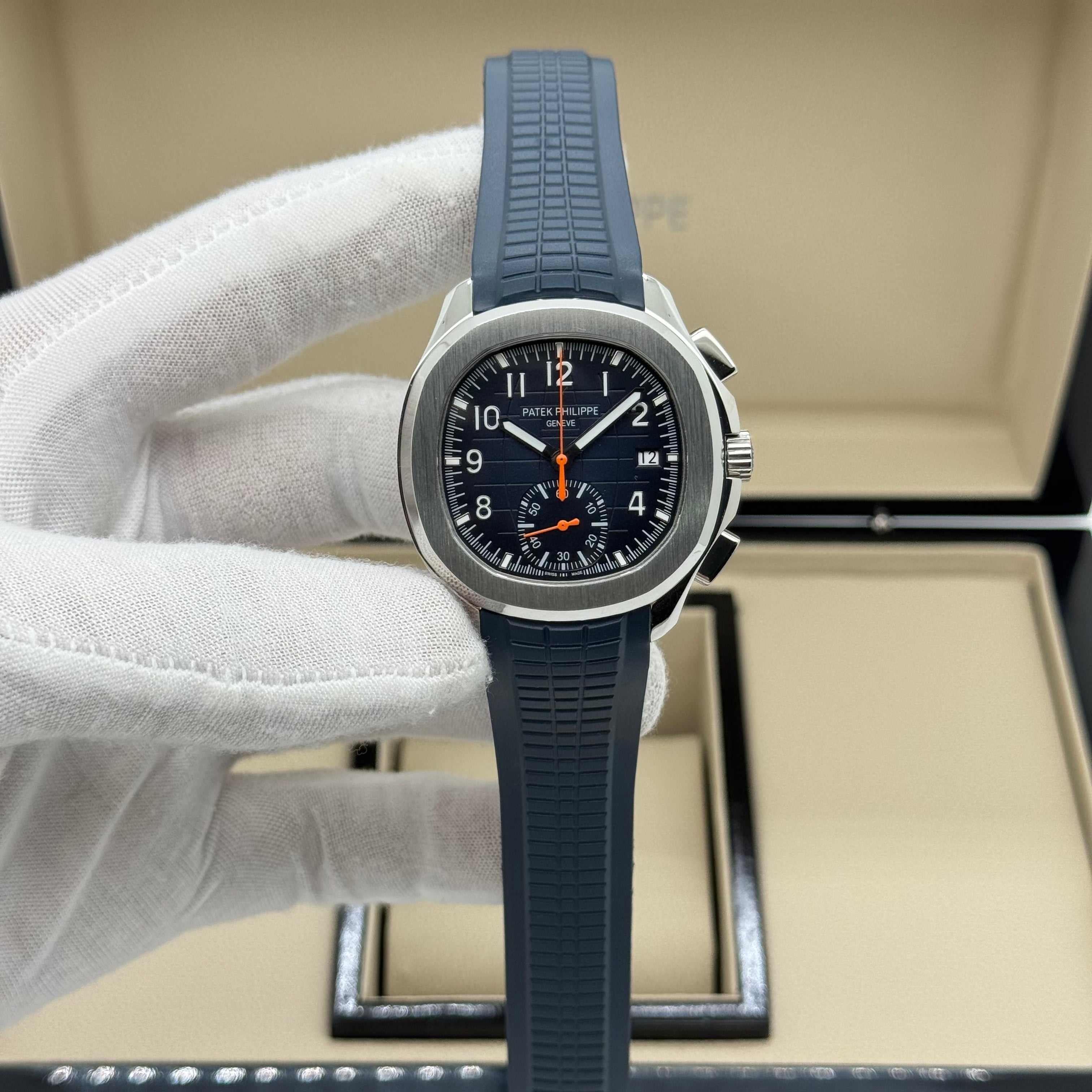 Patek Philippe Aquanaut Chronograph 5968A Blue – Swiss Super Clone (Automatic)