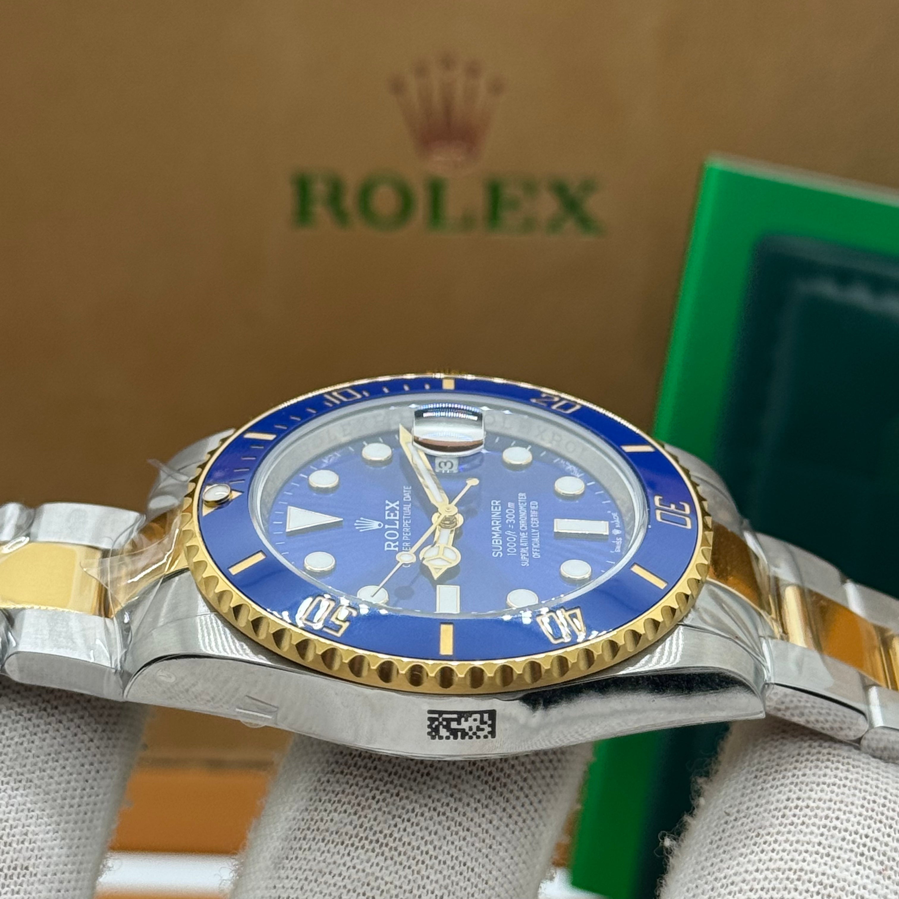 Rolex Submariner Blue Ocean Diver – Two-Tone Steel – Swiss Super Clone – Automatic 6R8697V6