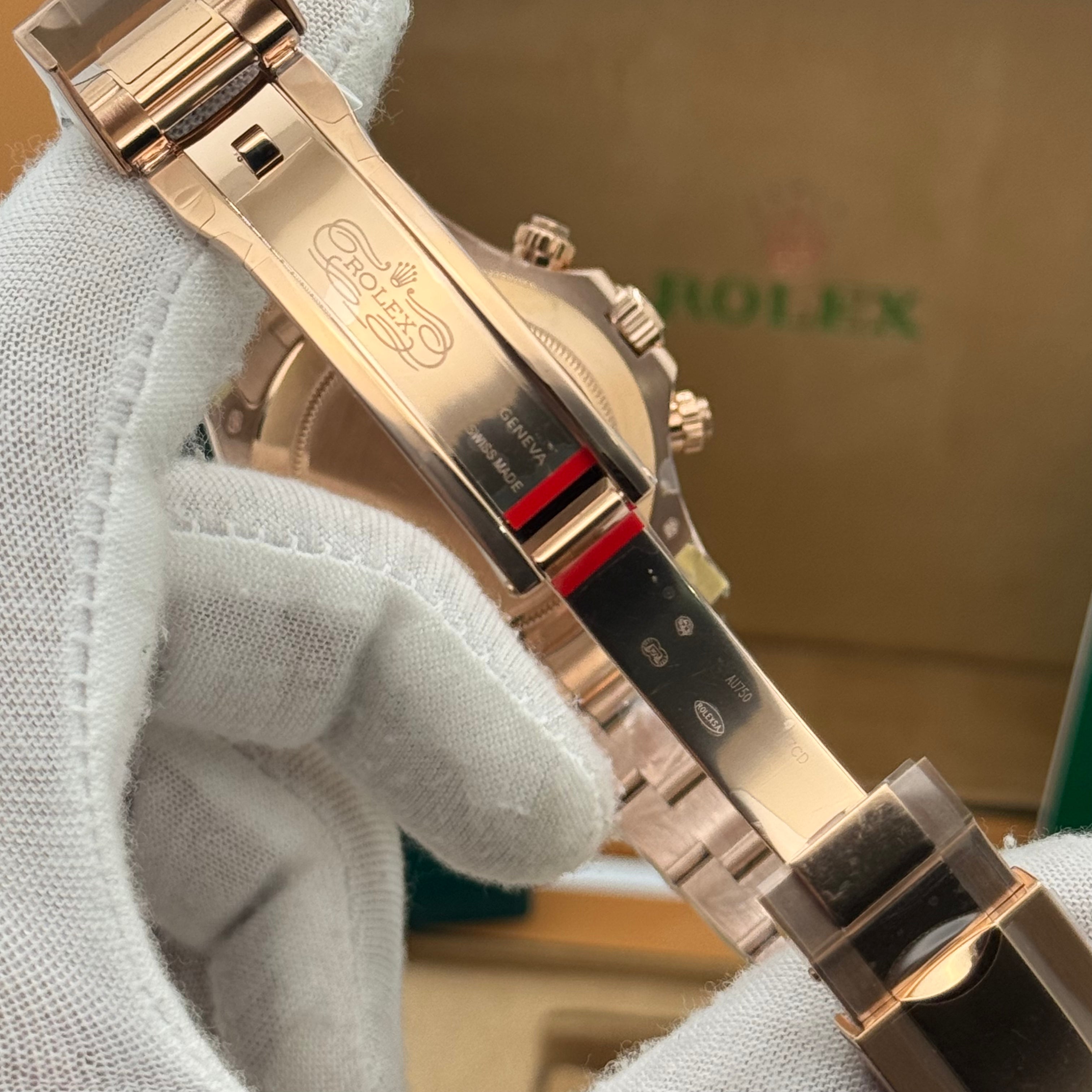 Rolex Daytona Luxury Chronograph Watch – Chocolate Dial – 2025 Edition - 7987LV66