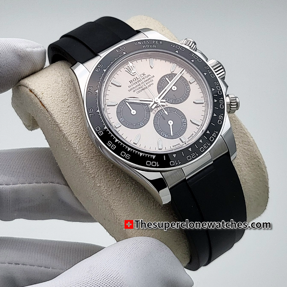Rolex Cosmograph Daytona Ghost Exact 1:1 Super Clone 4131 Swiss Movement Replica Watch Ref-126519LN