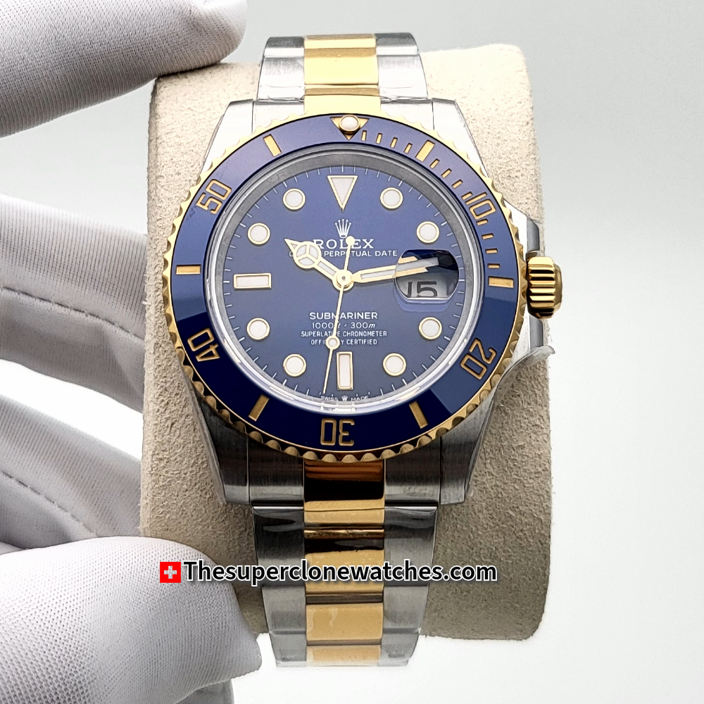 Rolex Submariner Date Bluesy Exact 1:1 Super Clone 3235 Swiss Movement Replica Watch Ref-126613LB