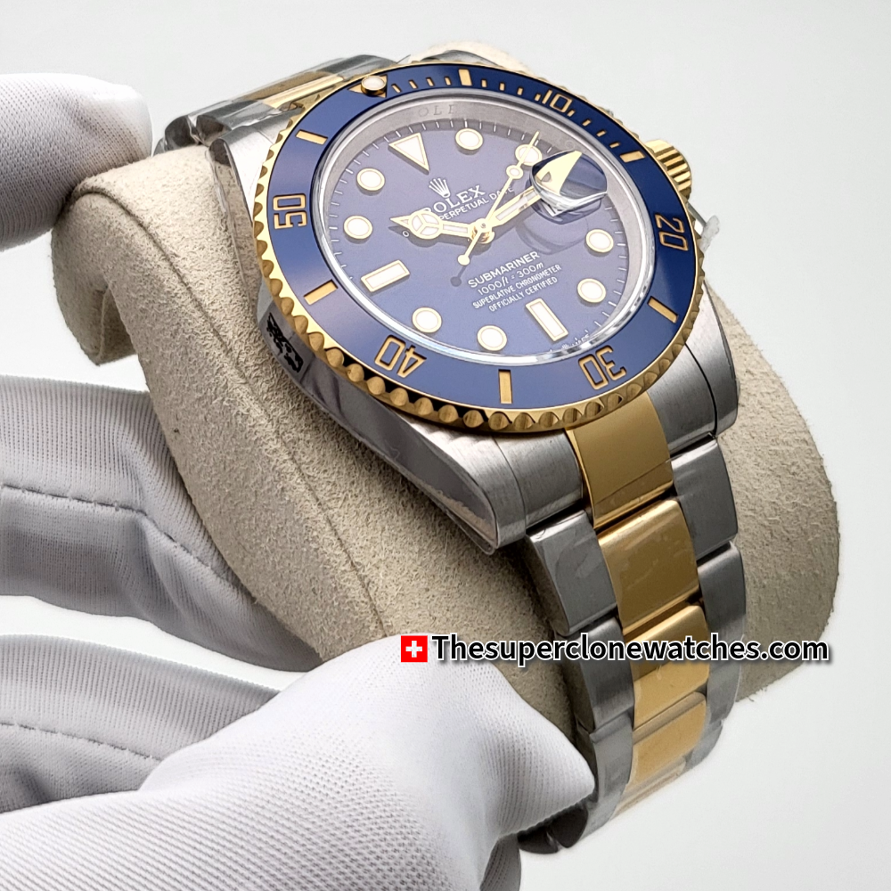 Rolex Submariner Date Bluesy Exact 1:1 Super Clone 3235 Swiss Movement Replica Watch Ref-126613LB