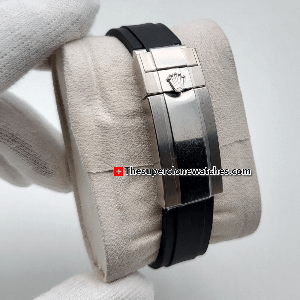 Rolex Yacht-Master White Gold Oysterflex Exact 1:1 Super Clone 3235 Swiss Automatic Replica Watch Ref-226659